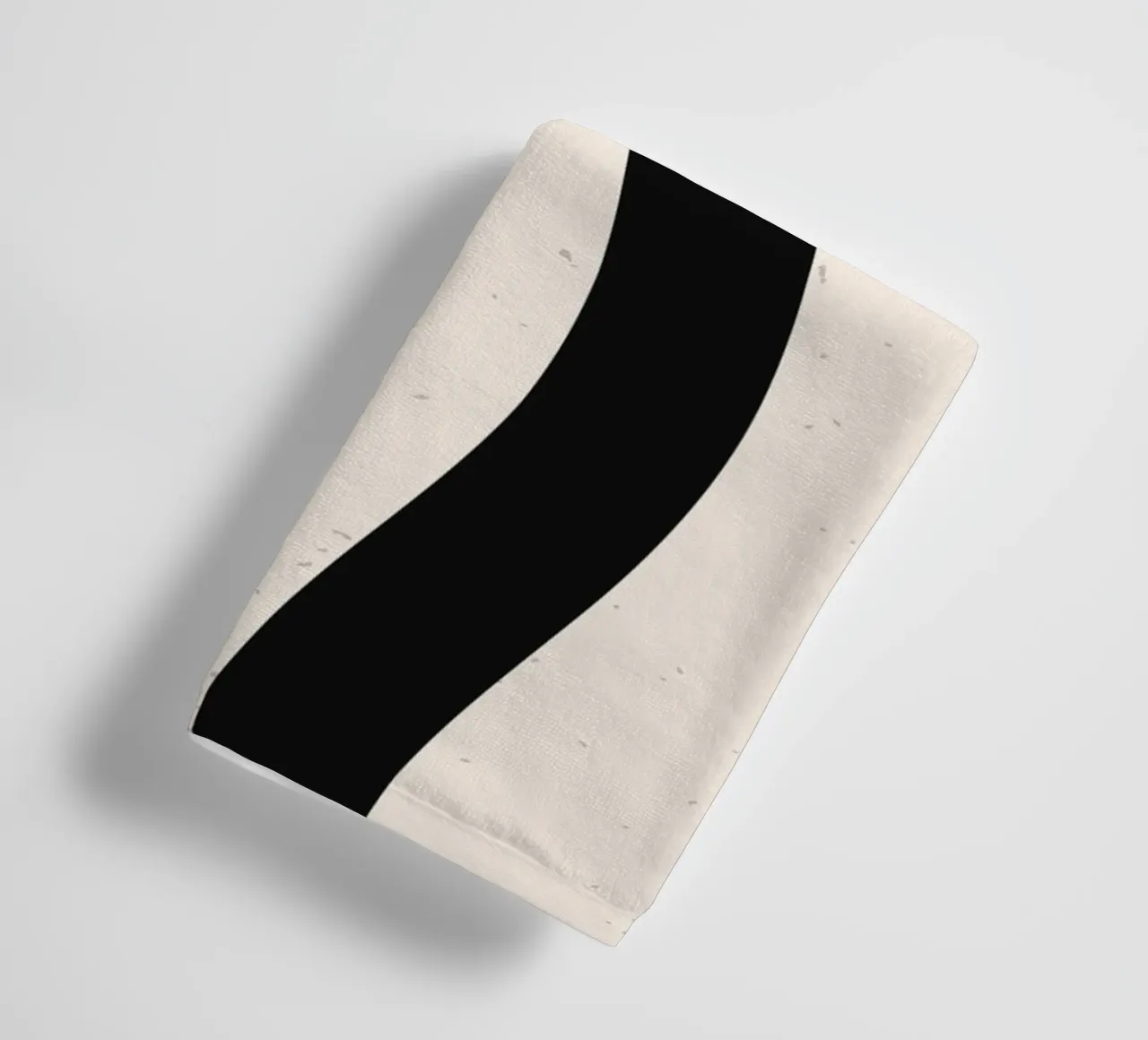 Boho Wave Kunstontwerp - Abstract & Tijdloos badhanddoek van Whole©