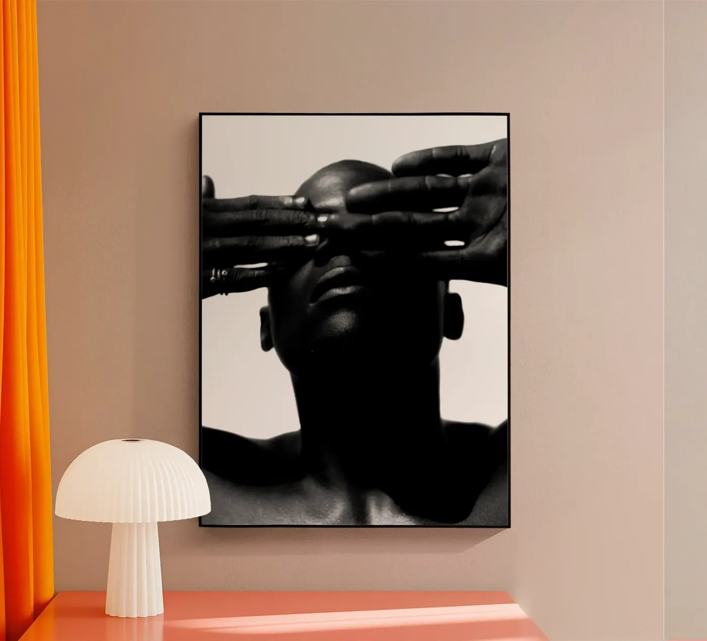 Afro Nexus Acryl-Glas von Mathudace Créas