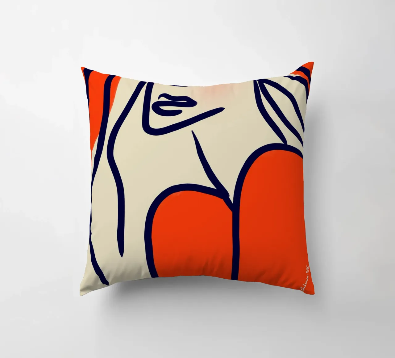 Living Abstraction cuscino da Mike Leymi