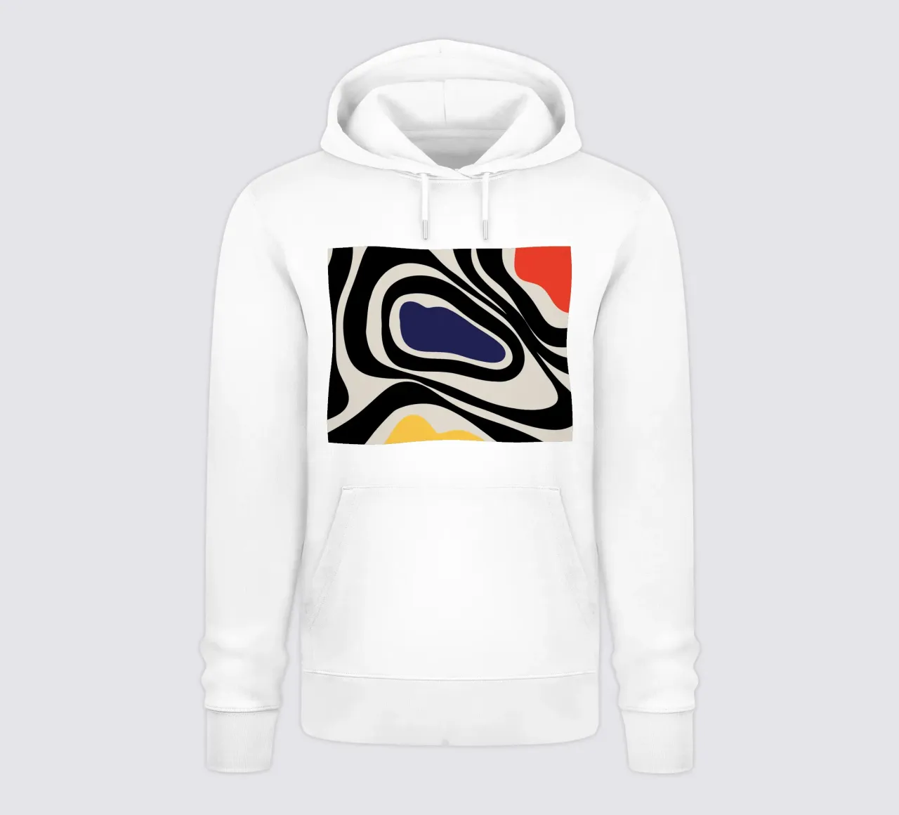 Astratto boho colorato - moderno e dinamico felpa con cappuccio da Whole©