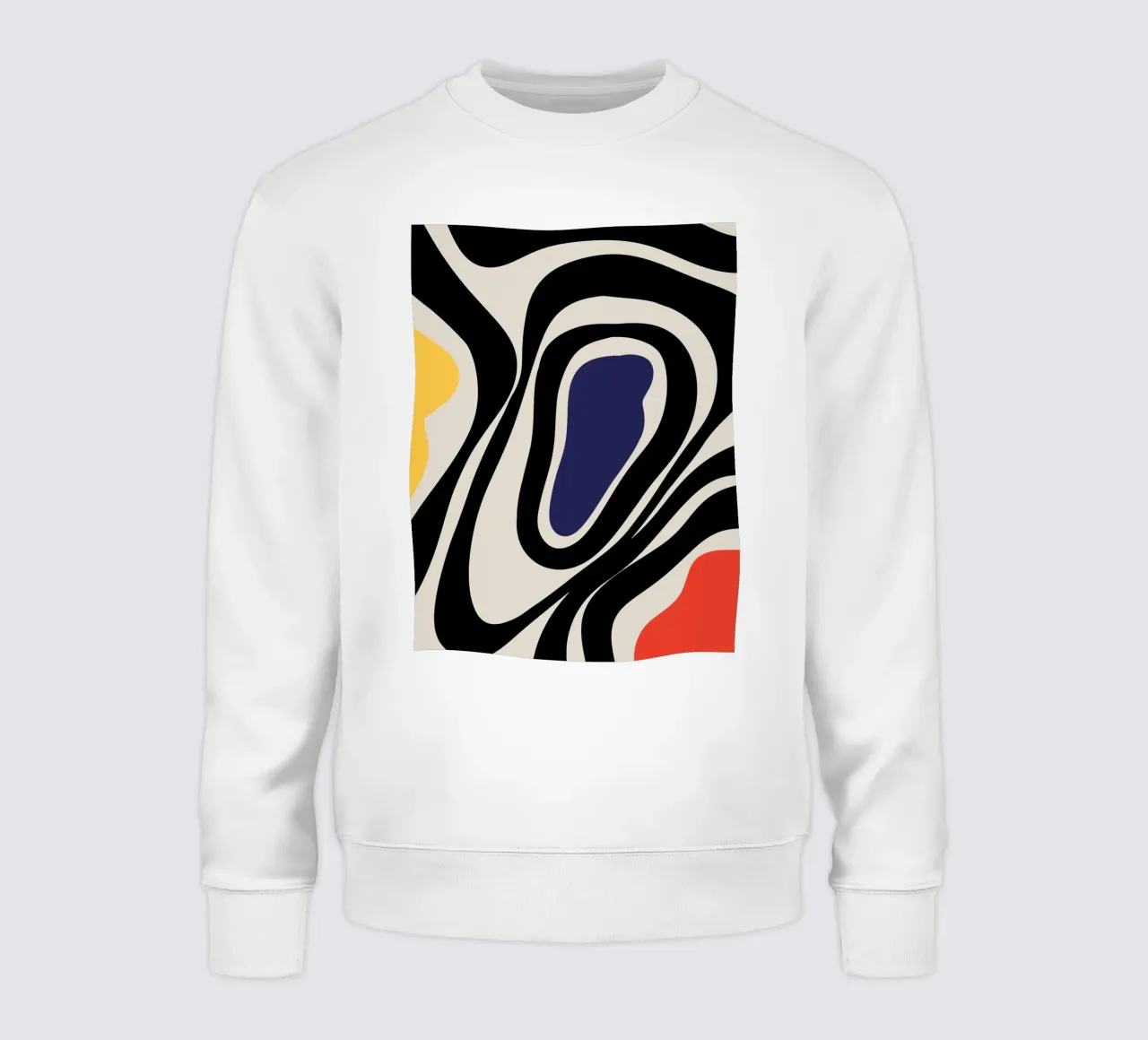 Astratto boho colorato - moderno e dinamico felpa da Whole©