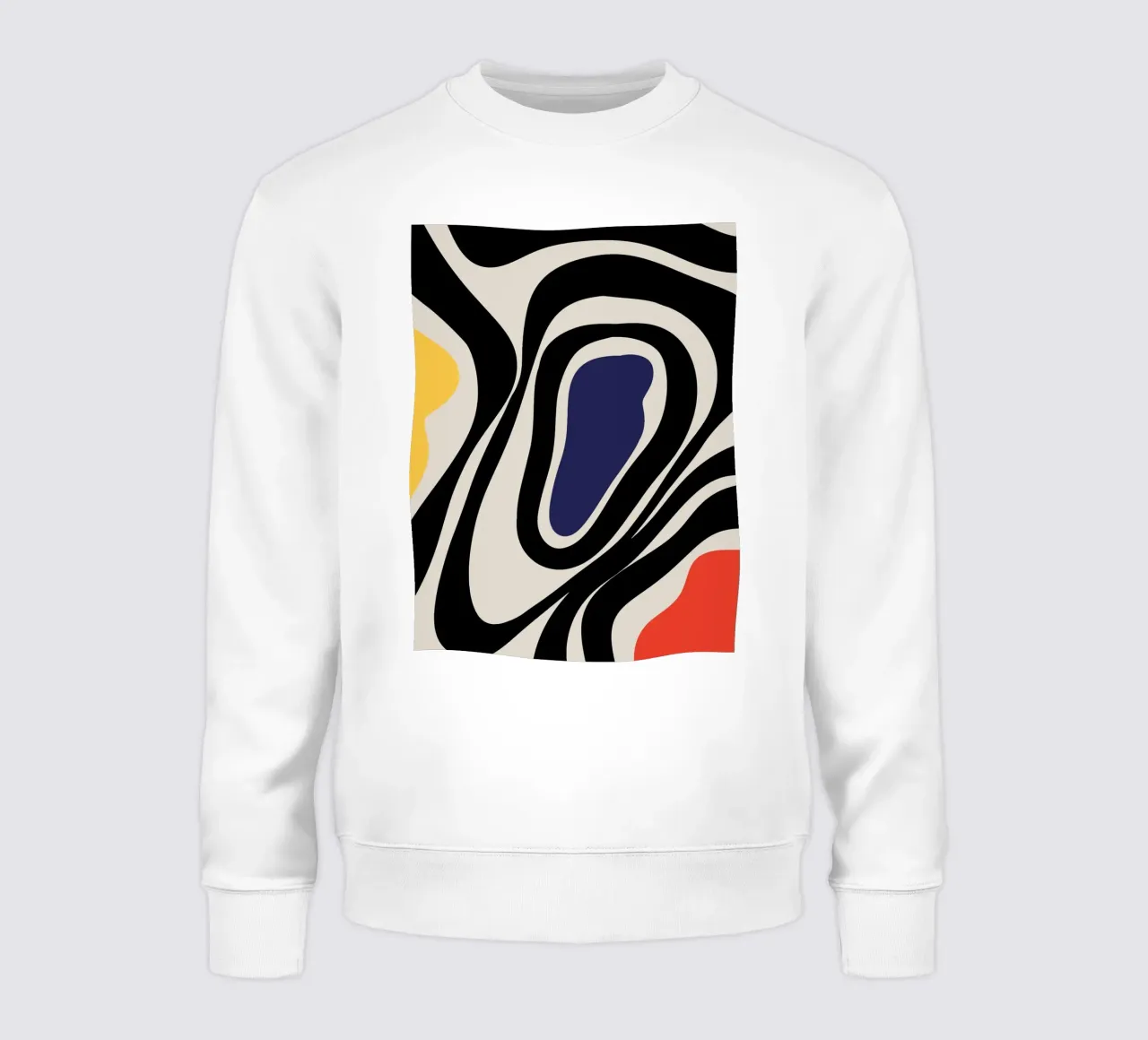 Kleurrijk boho abstract - modern & dynamisch sweatshirt van Whole©