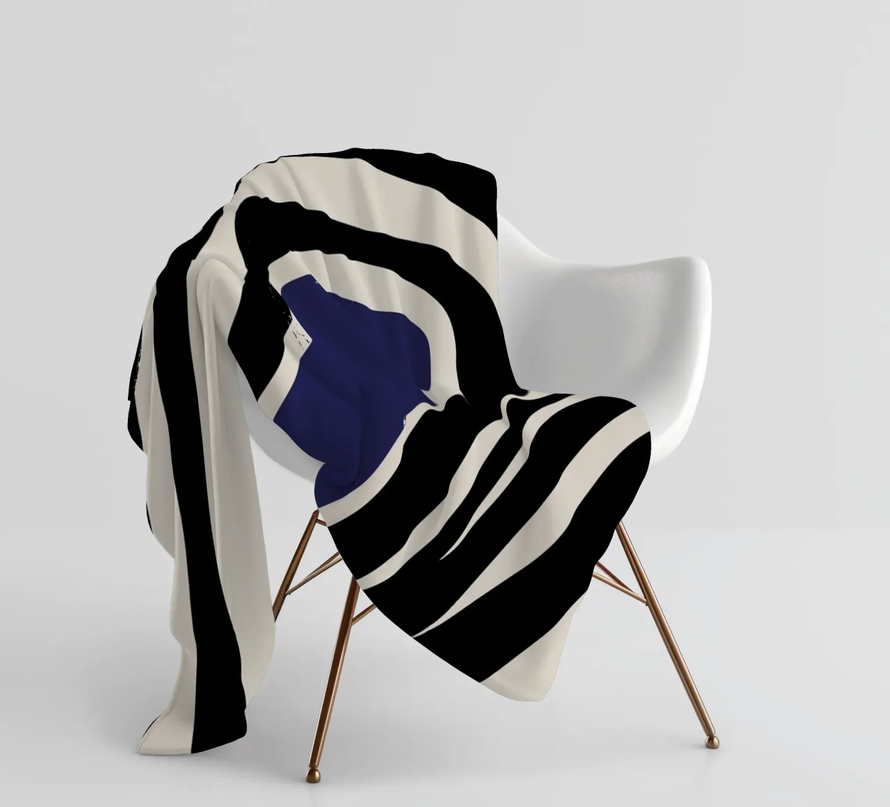 Kleurrijk boho abstract - modern & dynamisch fleecedeken van Whole©