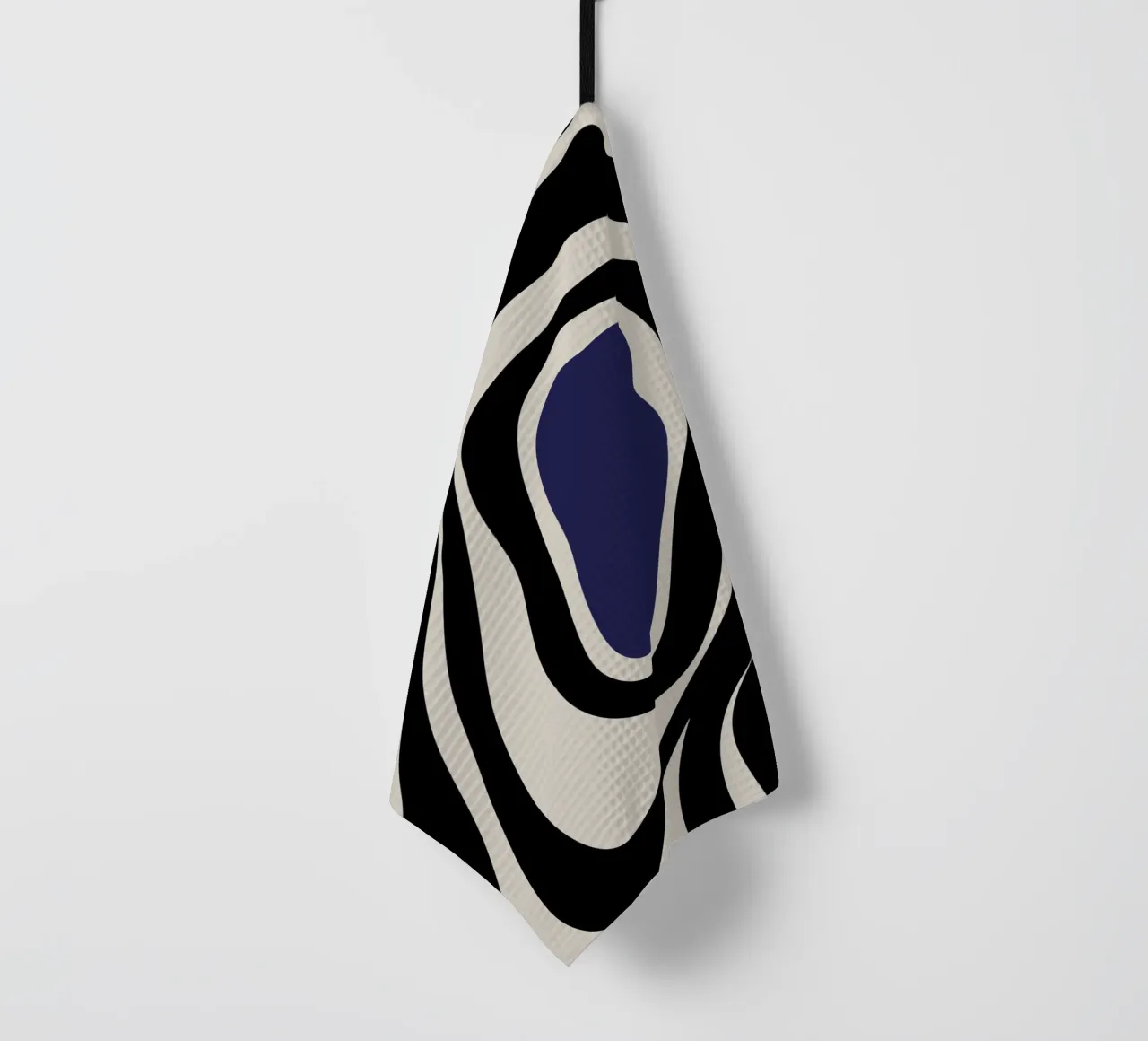 Kleurrijk boho abstract - modern & dynamisch theedoek van Whole©