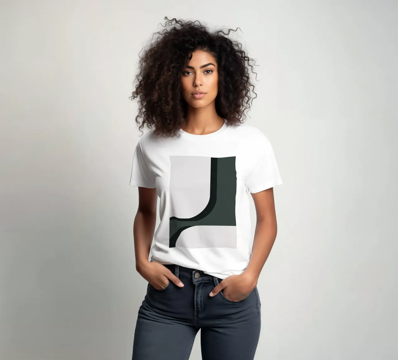 Design geometrico e minimale - moderno e senza tempo t-shirt da Whole©