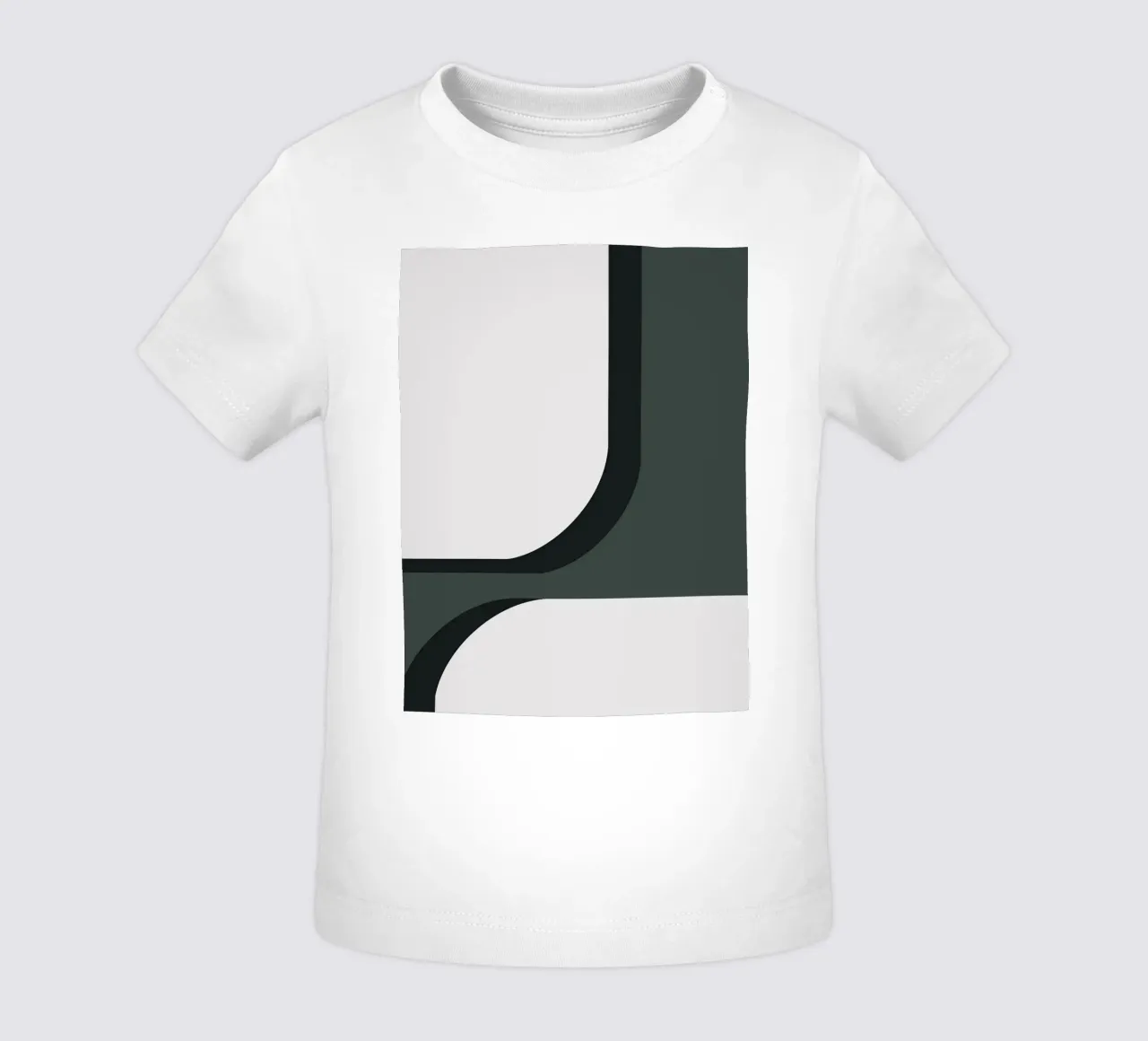 Design geometrico e minimale - moderno e senza tempo maglietta neonato da Whole©