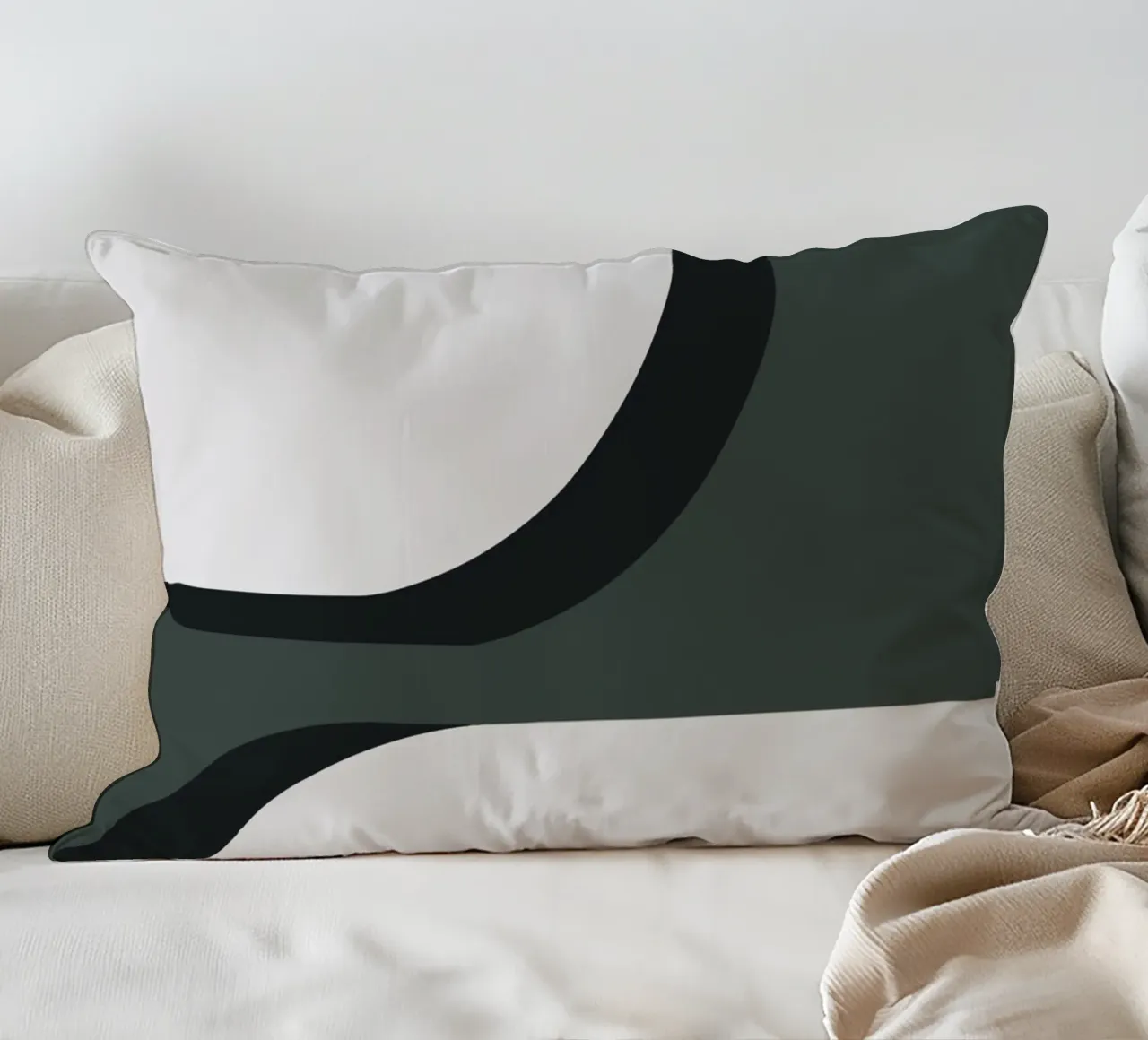 Design geometrico e minimale - moderno e senza tempo cuscino da Whole©