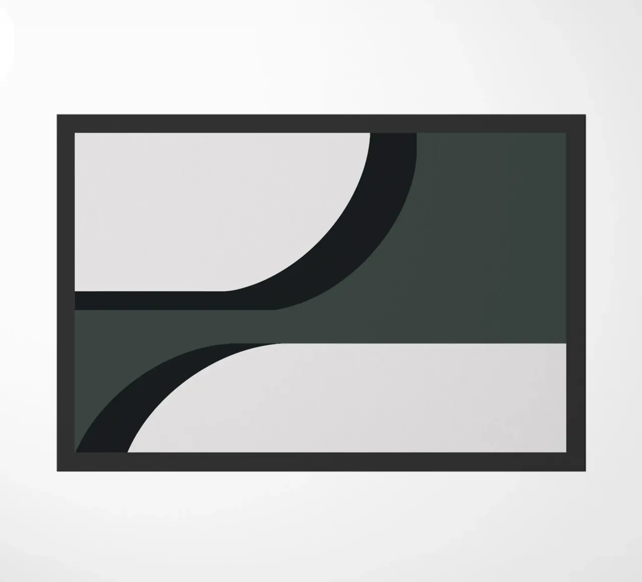 Design geometrico e minimale - moderno e senza tempo zerbino da Whole©