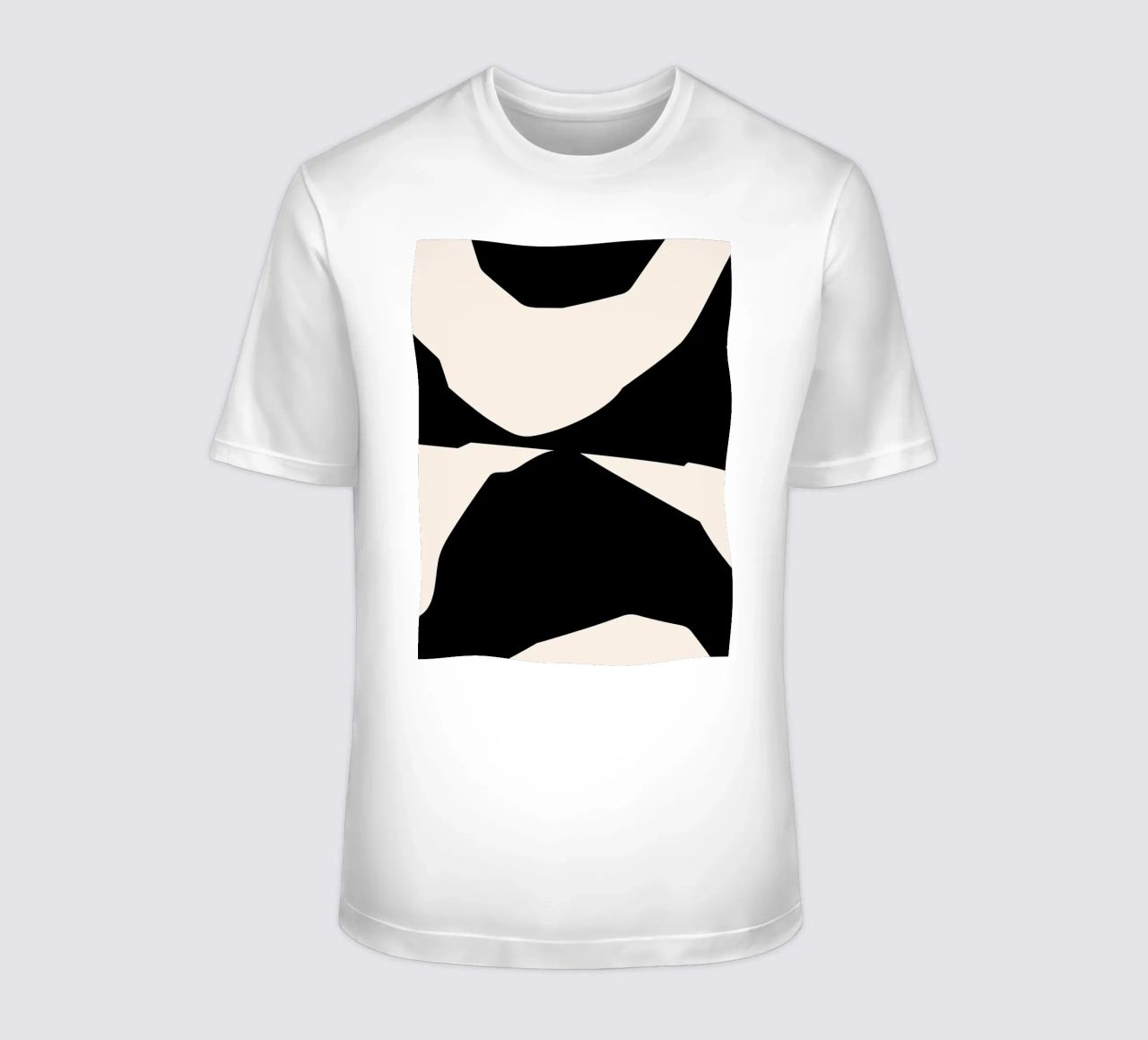 Arte astratta a contrasto - moderna ed espressiva t-shirt da Whole©