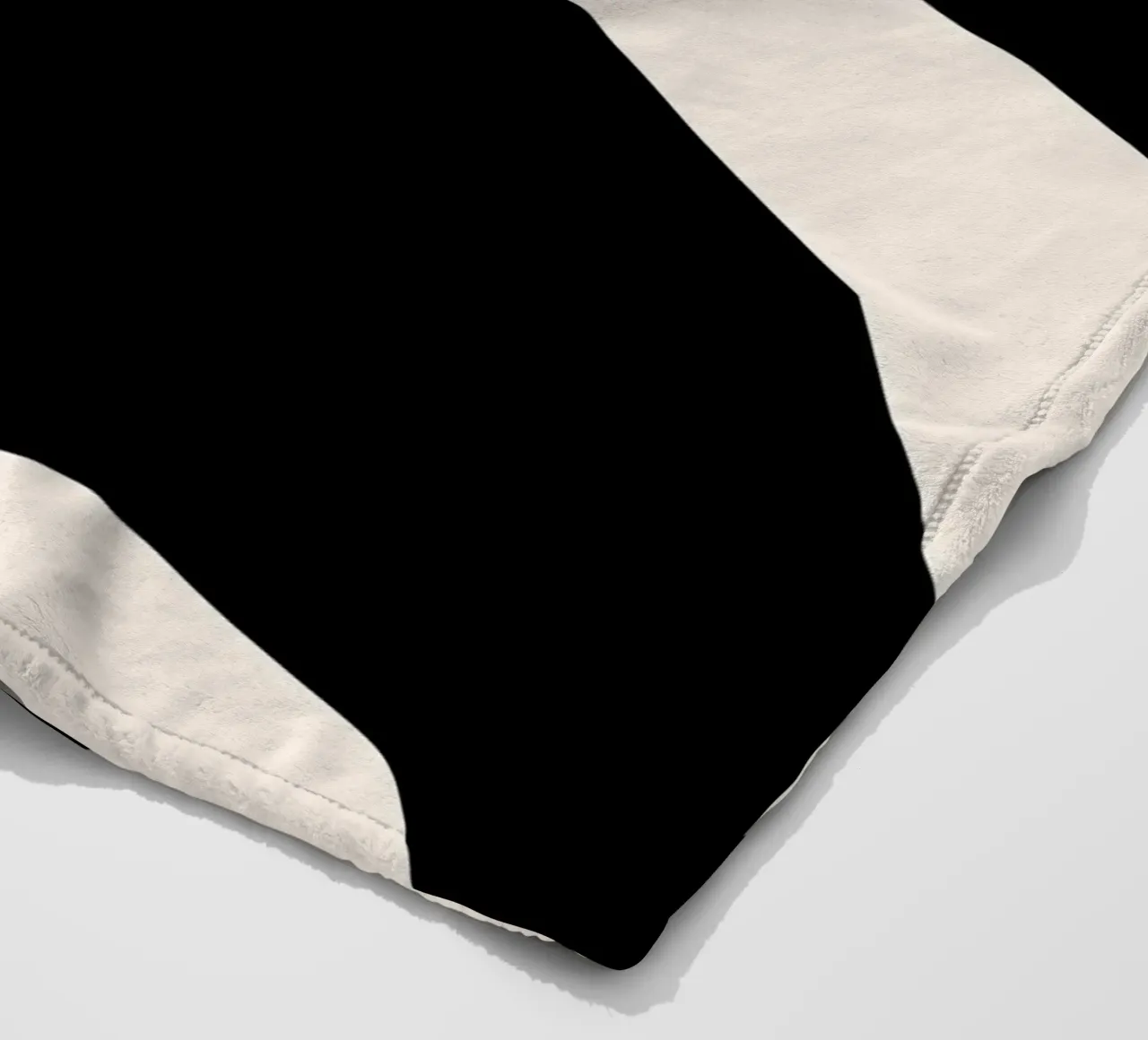 Abstract contrast art - modern & expressive fleece blanket by Whole©