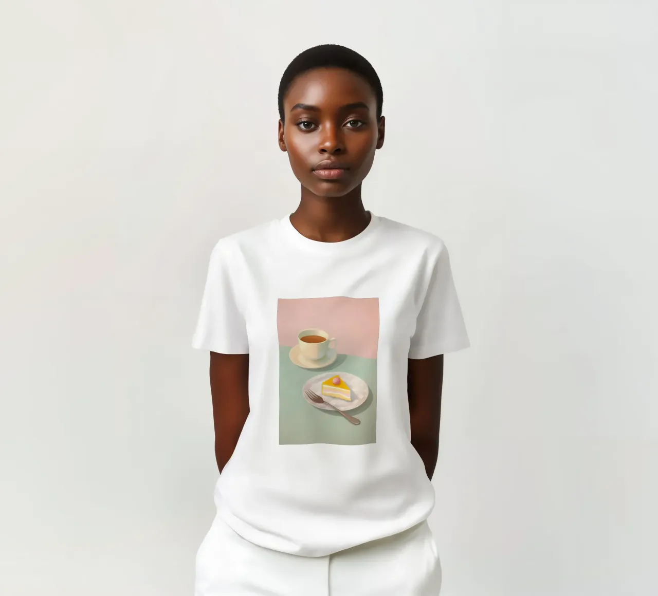 Tempo di torte in pastello t-shirt da Carinaprint