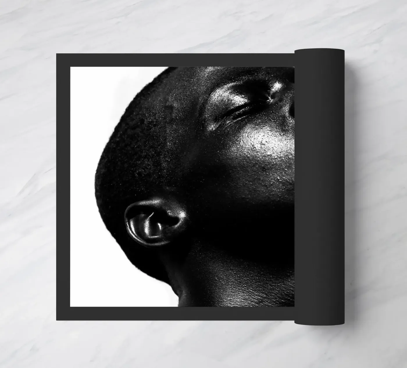 Afro Nebula deurmat van Mathudace Créas