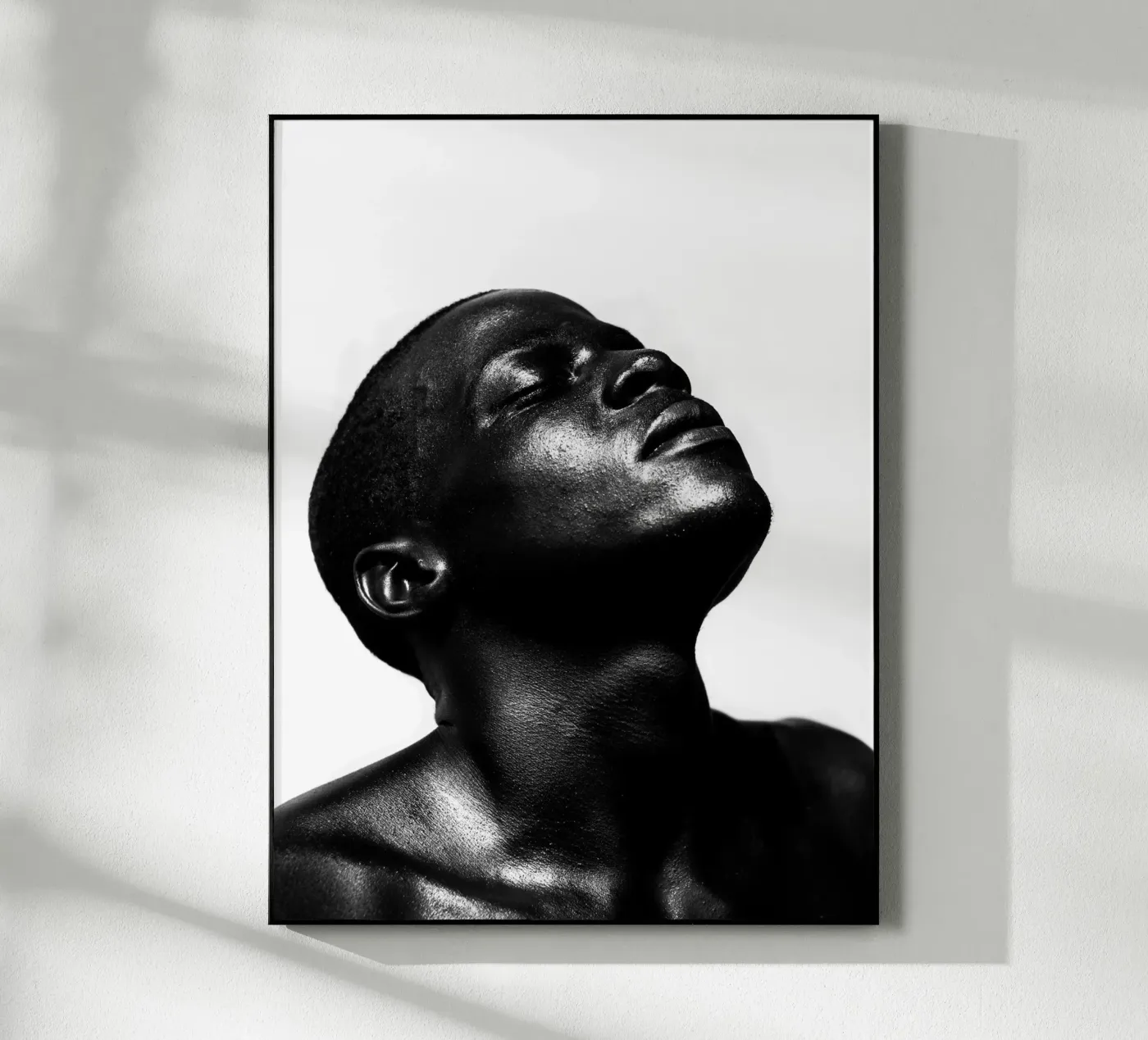 Afro Nebula Acryl-Glas von Mathudace Créas