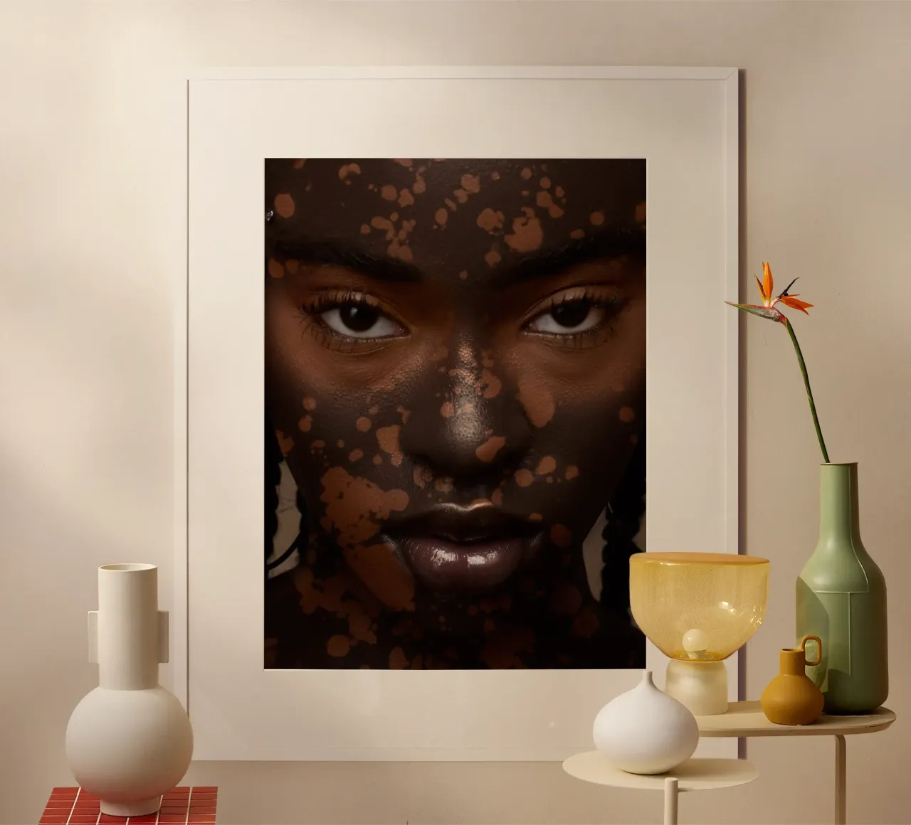 Afro Kalifa poster da Mathudace Créas