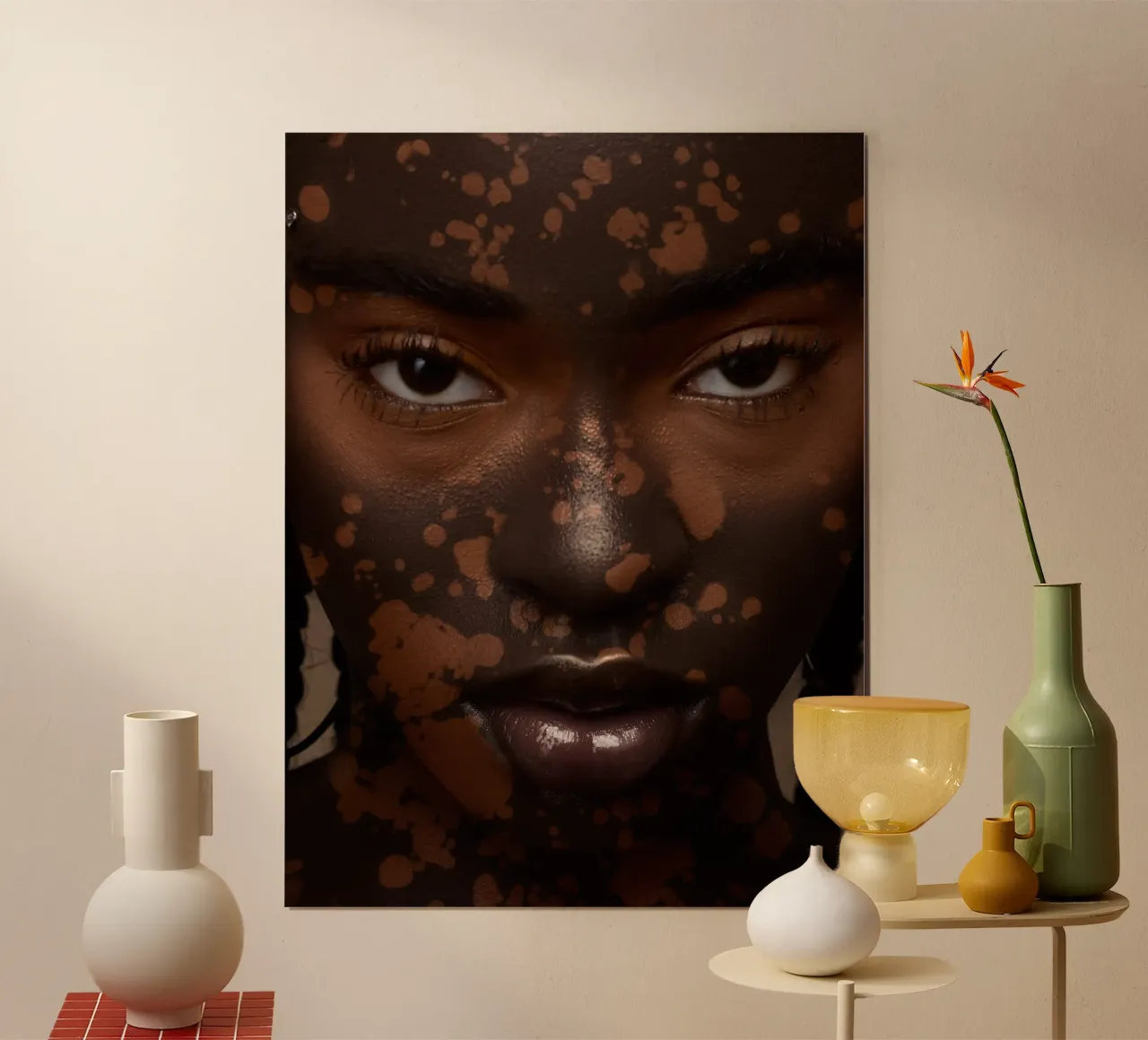 Afro Kalifa poster da Mathudace Créas