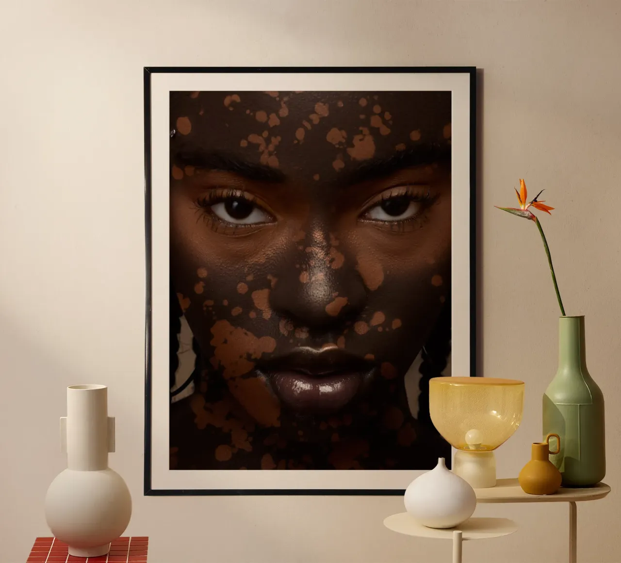 Afro Kalifa poster da Mathudace Créas