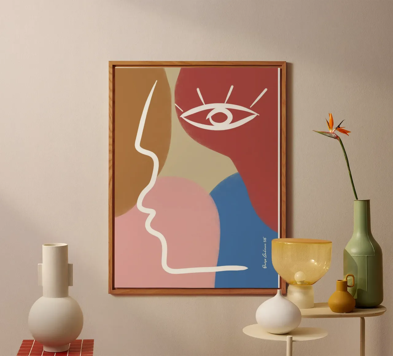 Celestial Murmurs alluminio dibond da Mike Leymi