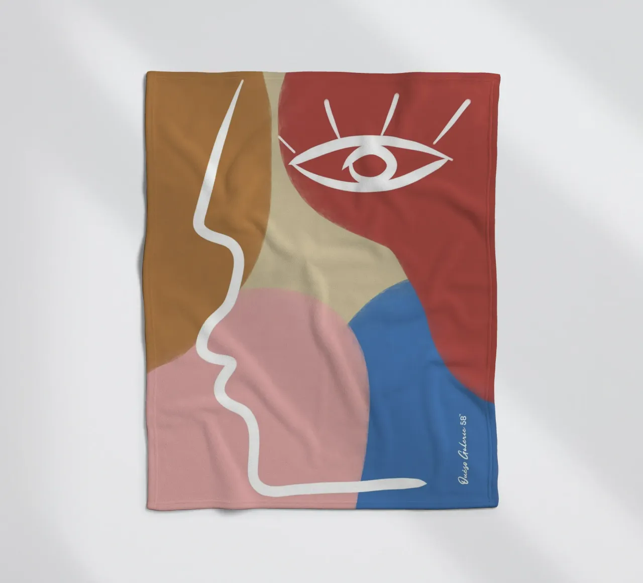 Celestial Murmurs fleecedeken van Mike Leymi