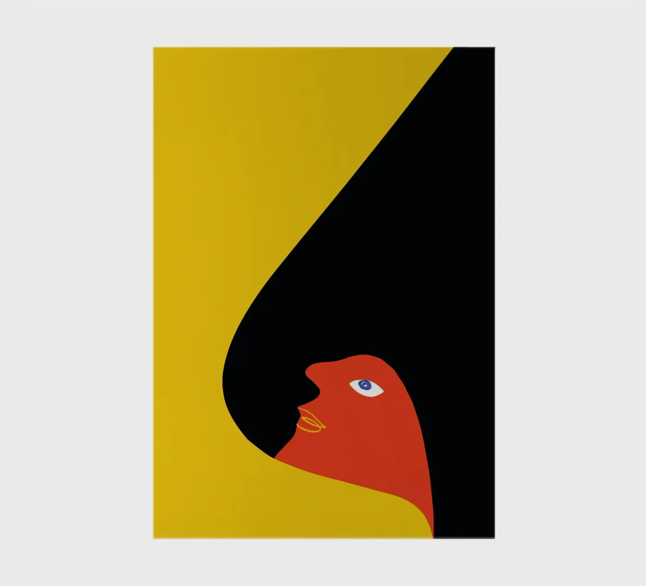 Colourful Abstract Bird - Modern & Dynamic notebook by Whole©