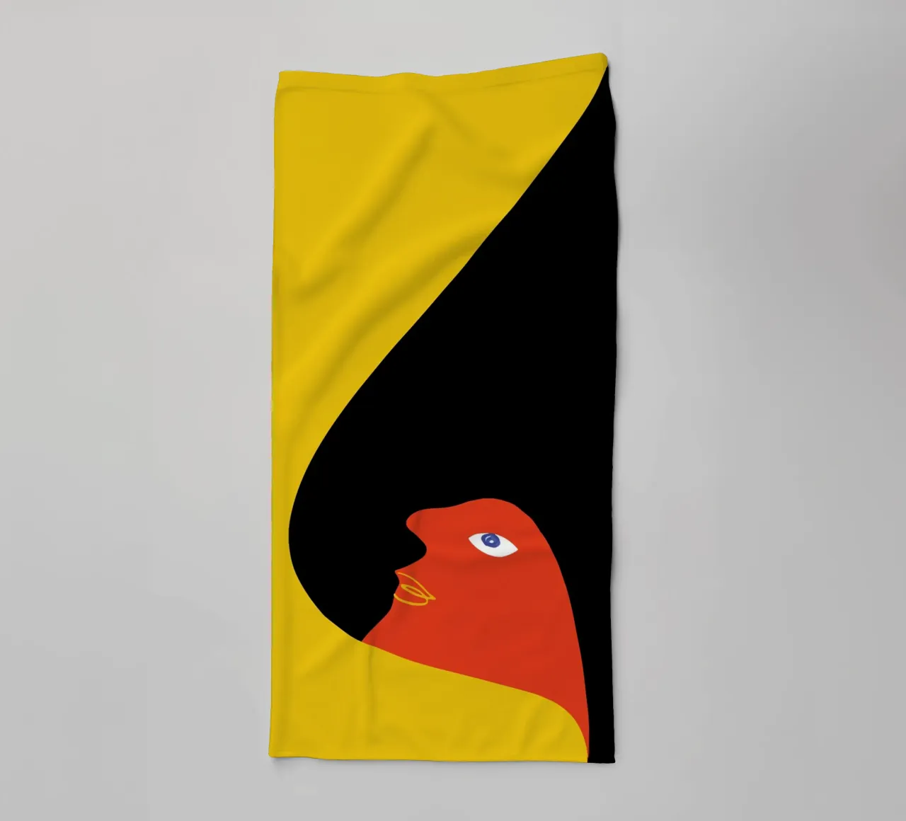 Colourful Abstract Bird - Modern & Dynamic towel by Whole©