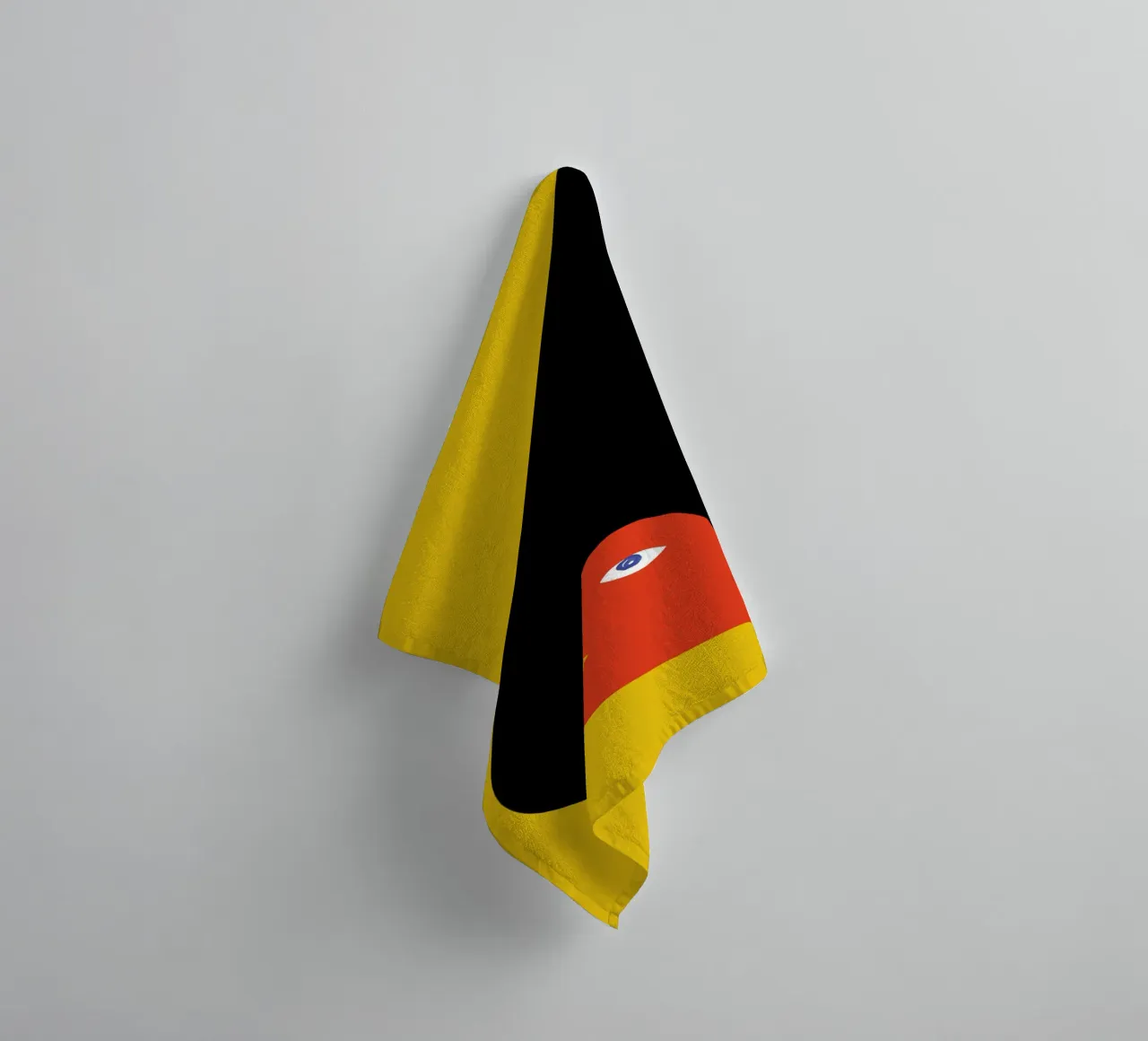 Colourful Abstract Bird - Modern & Dynamic towel by Whole©