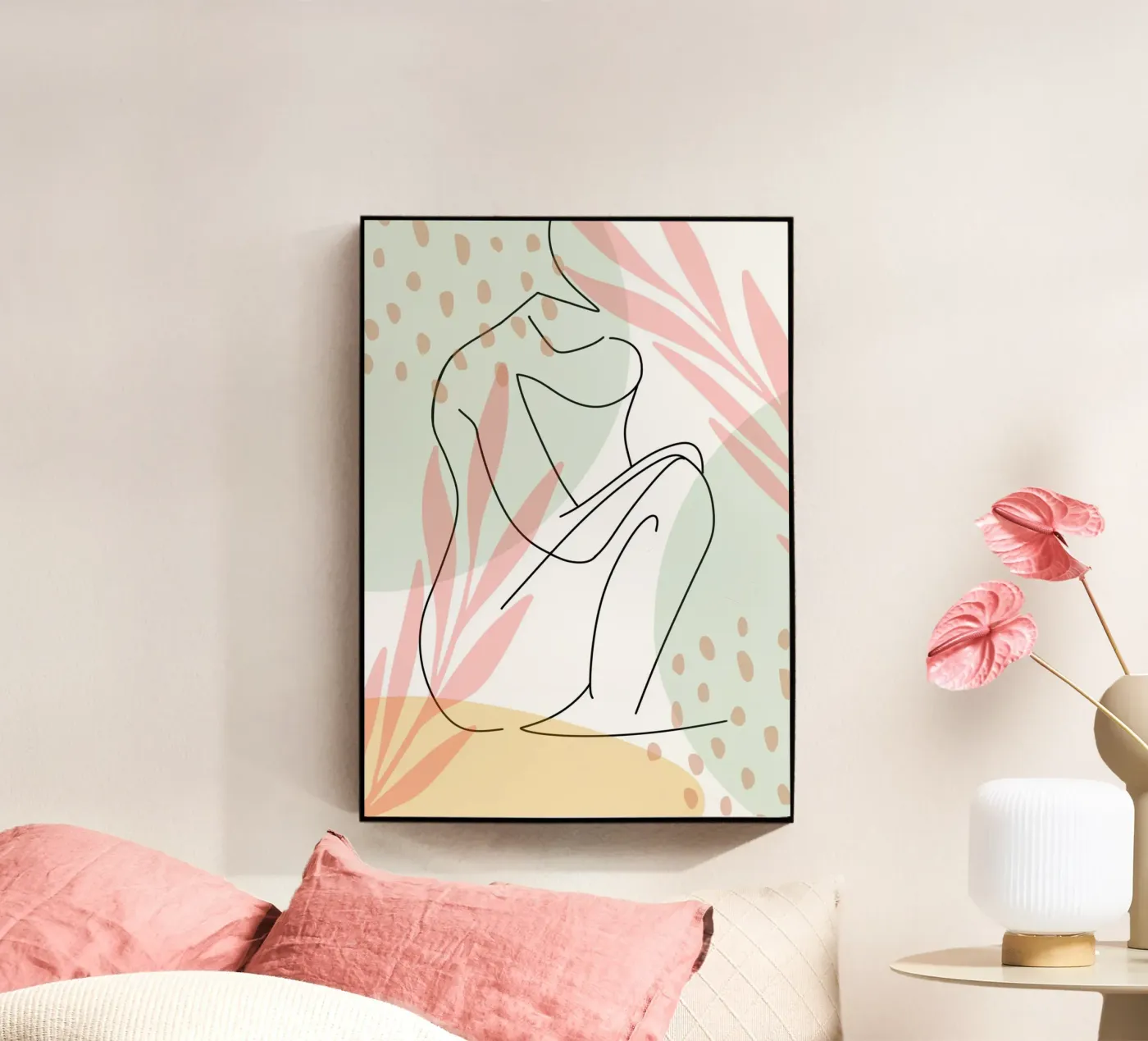 Harmonic Colorways acrylic glass by Mathudace Créas