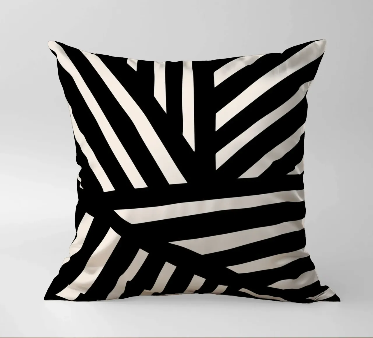 Linea di design ispirata alla zebra - moderna e astratta cuscino da Whole©