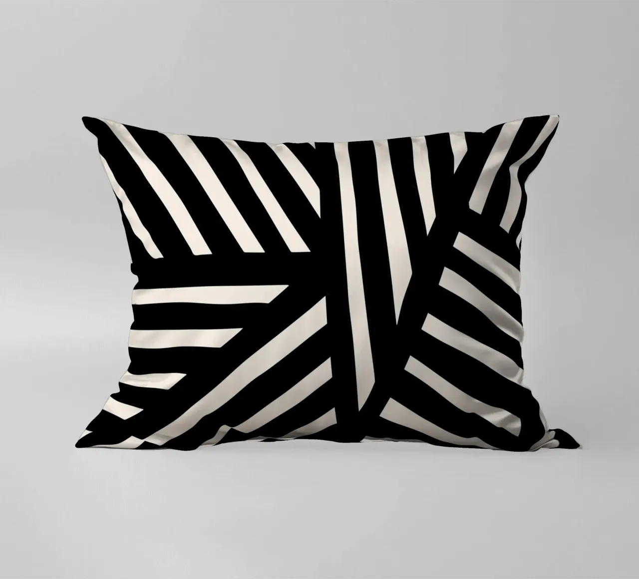 Linea di design ispirata alla zebra - moderna e astratta cuscino da Whole©