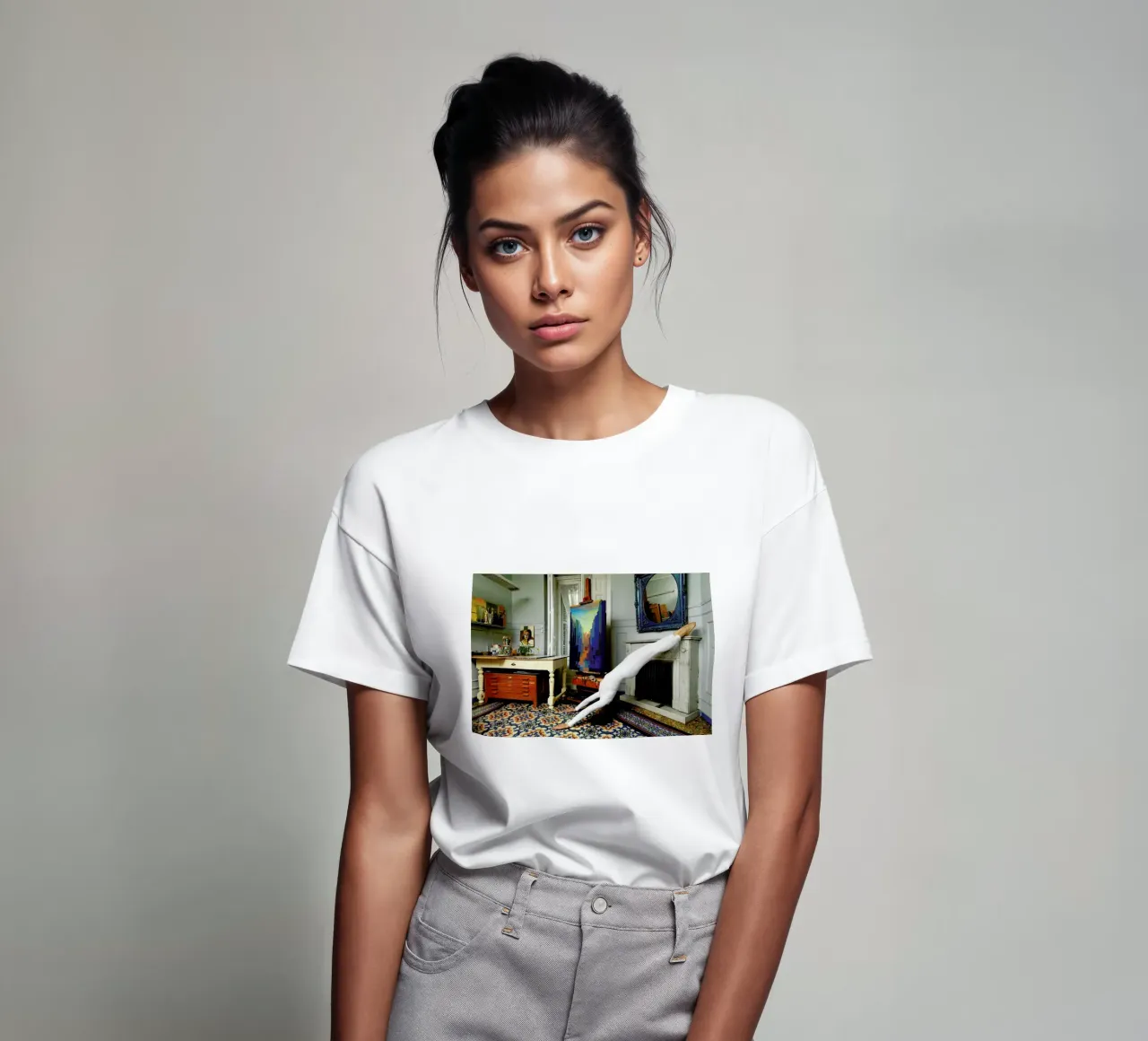 Madrid #5 t-shirt by The Urban Yoga