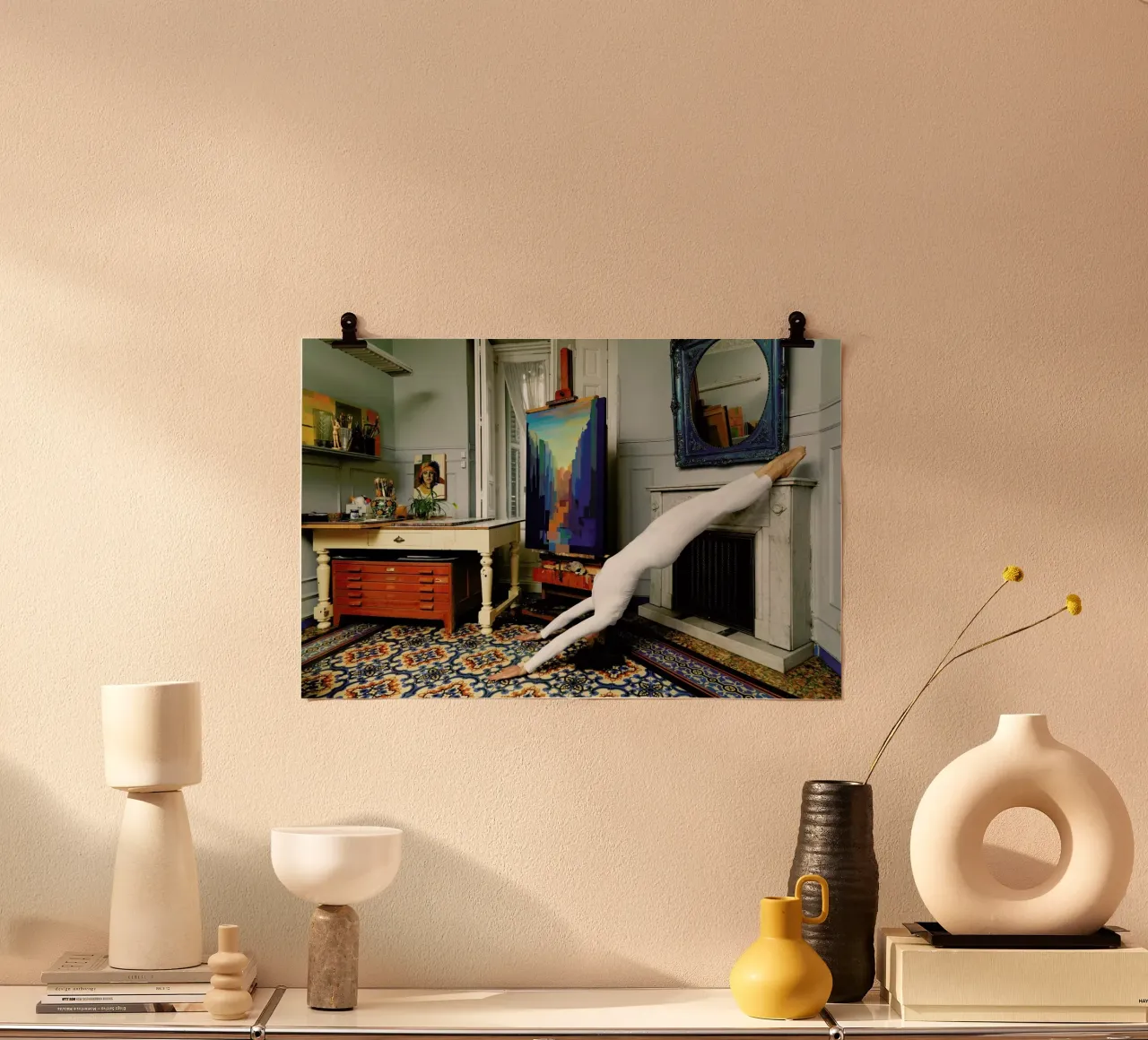 Madrid #5 poster da The Urban Yoga