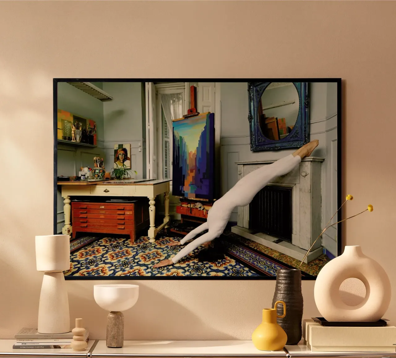 Madrid #5 poster da The Urban Yoga