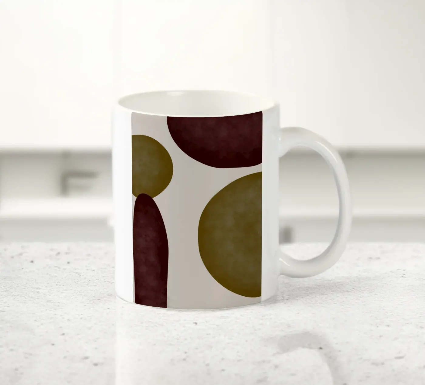 Cosmic Dance ceramic mug by Mathudace Créas