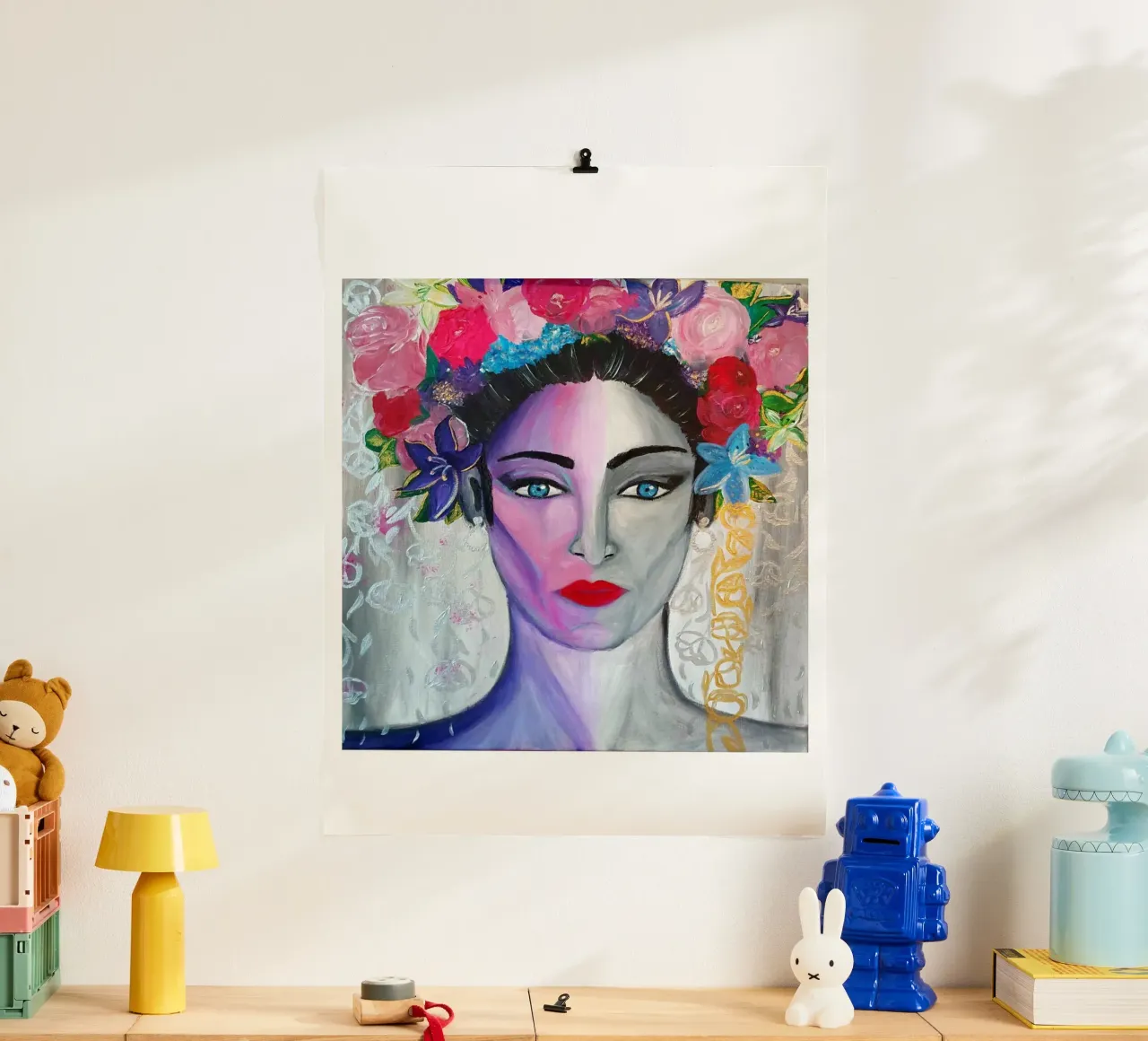 Flowers poster da Soki-Art