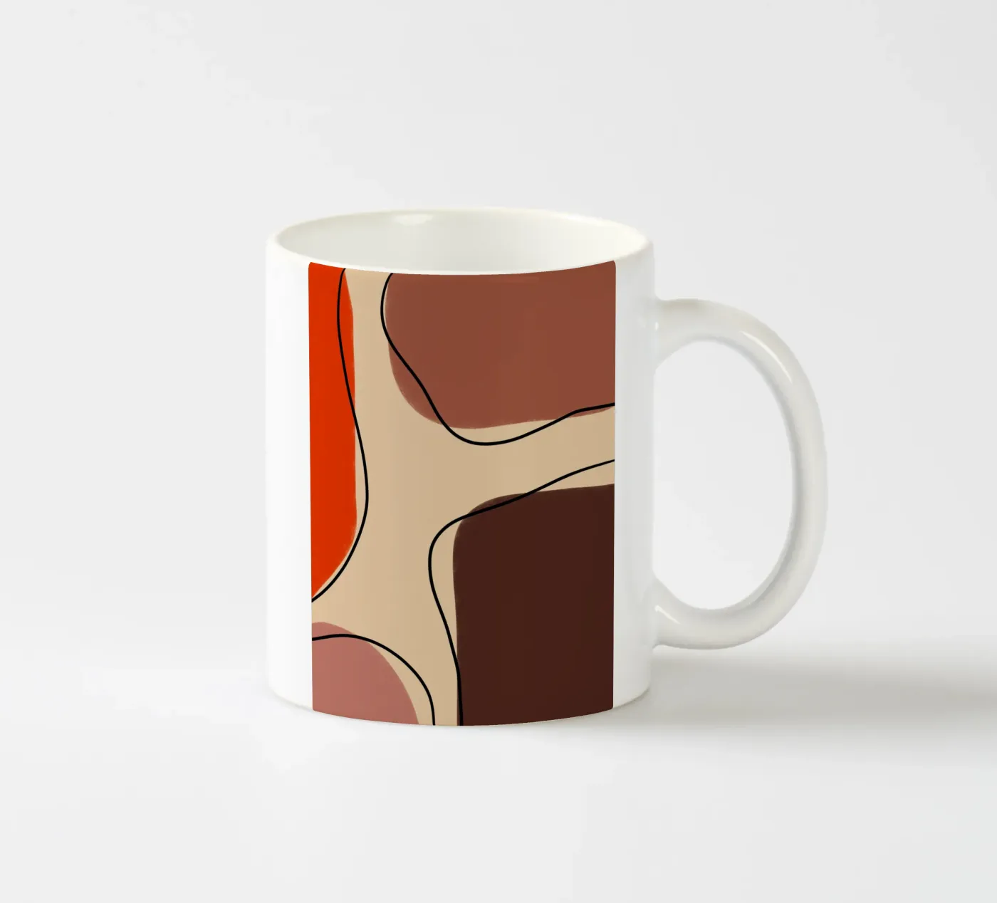 Spectral Whimsy ceramic mug by Mathudace Créas