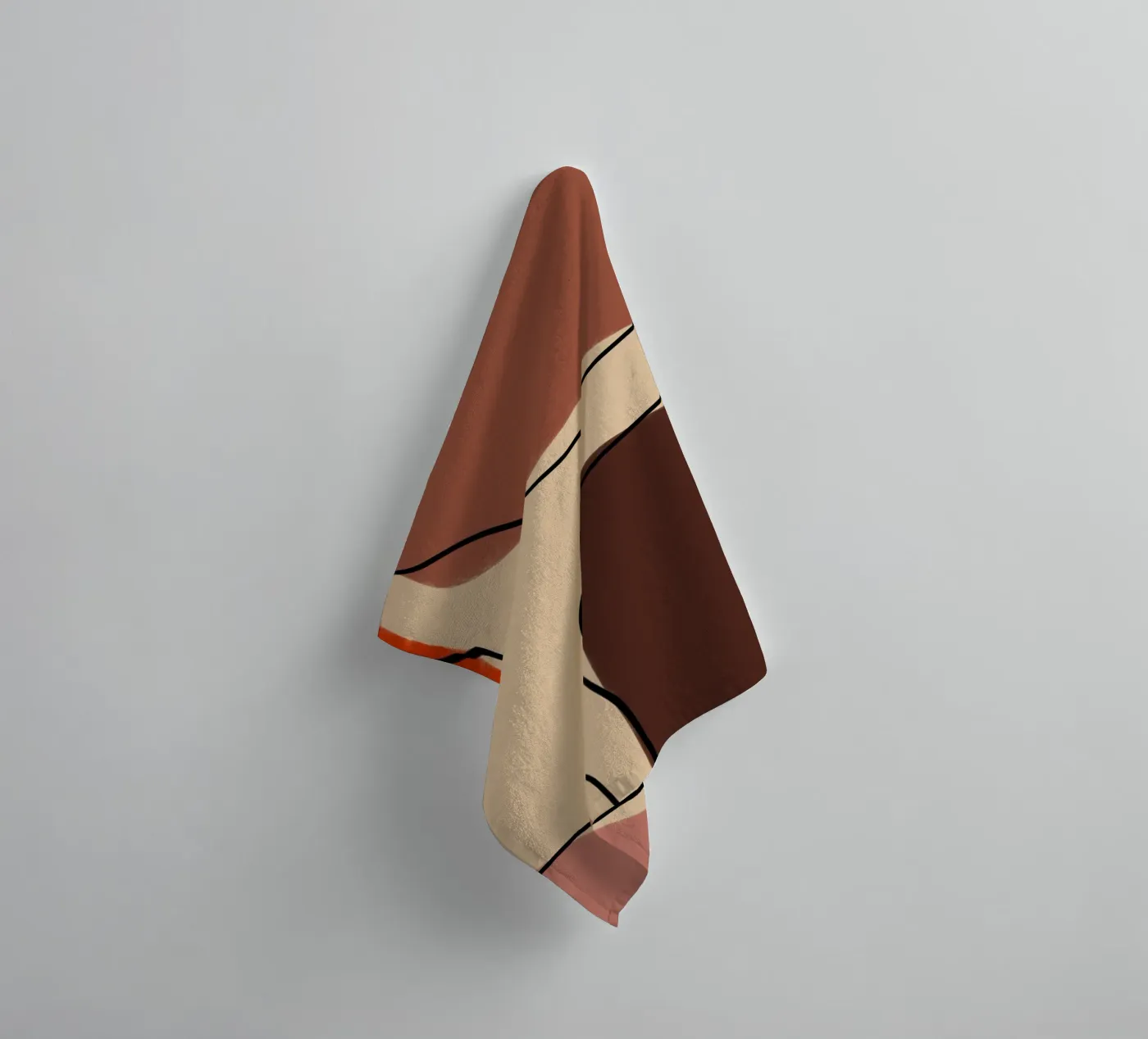 Spectral Whimsy towel by Mathudace Créas