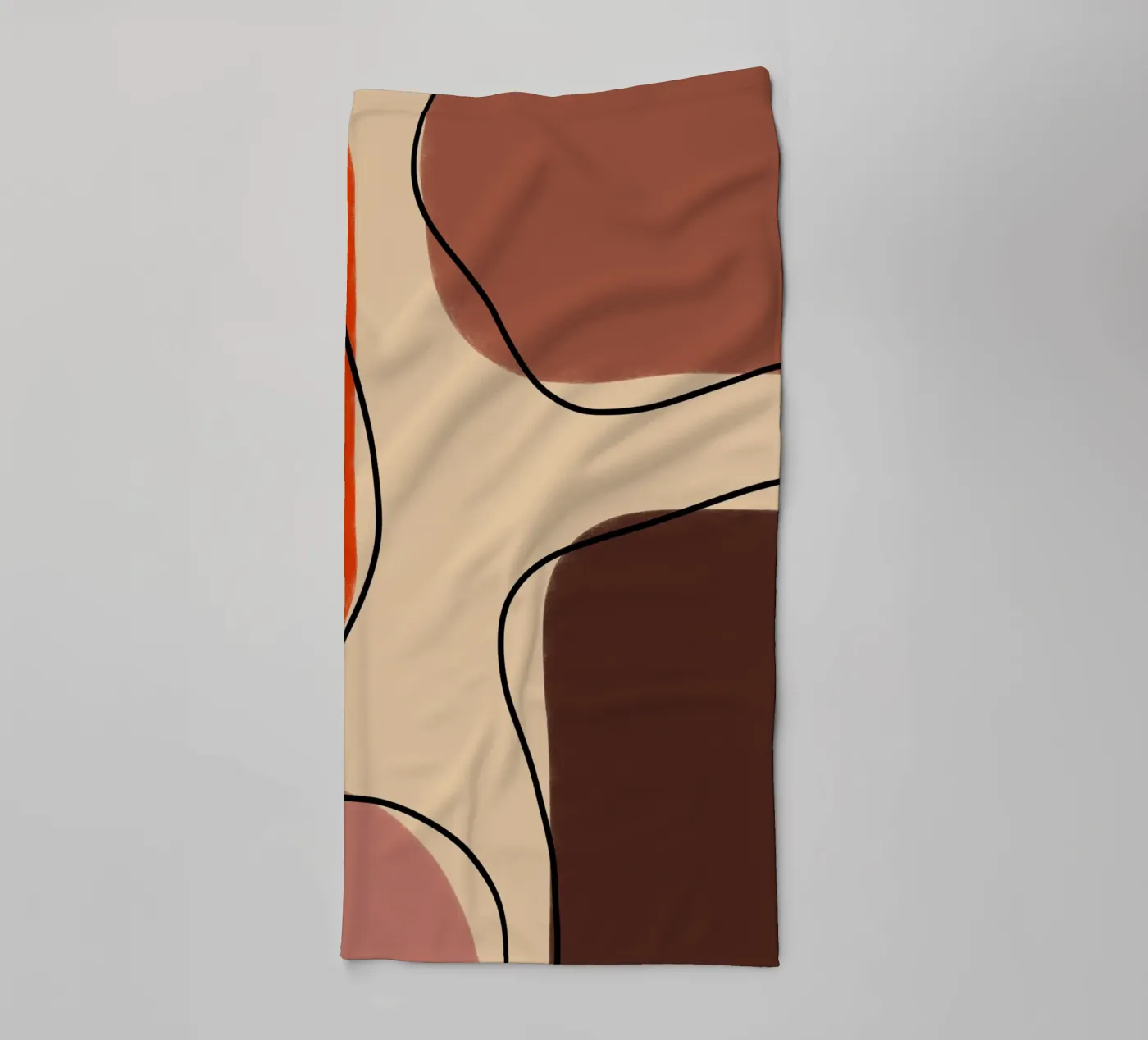 Spectral Whimsy towel by Mathudace Créas