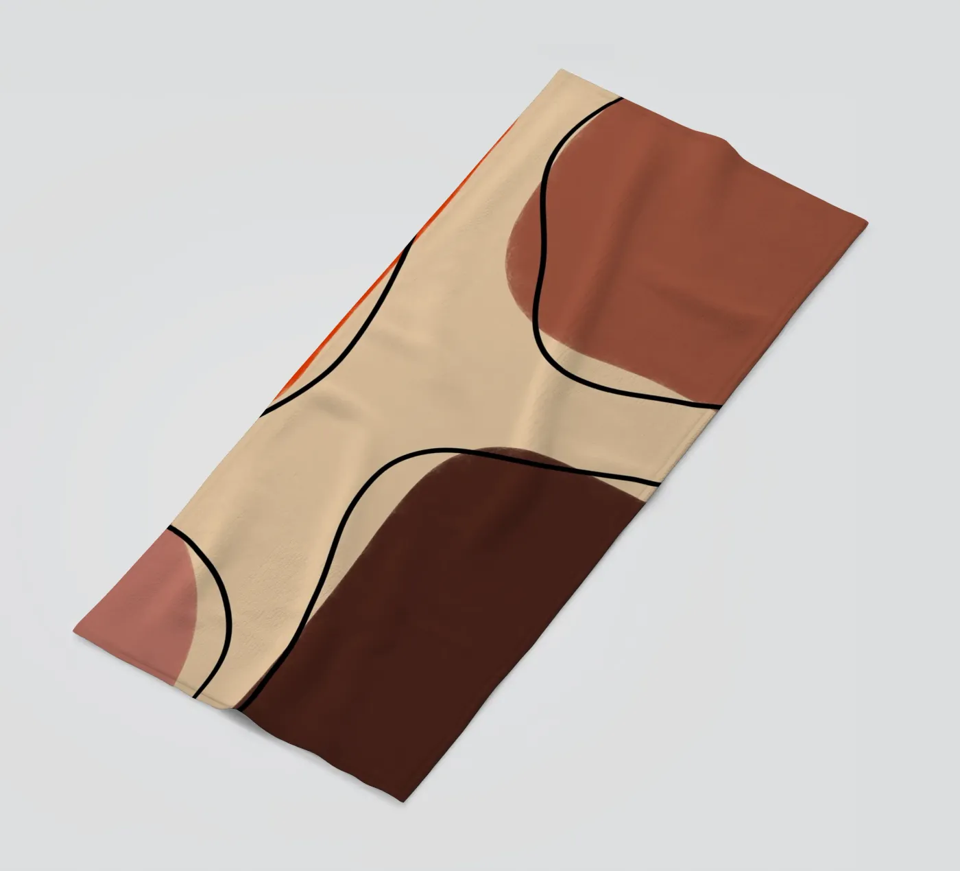 Spectral Whimsy beach towel by Mathudace Créas