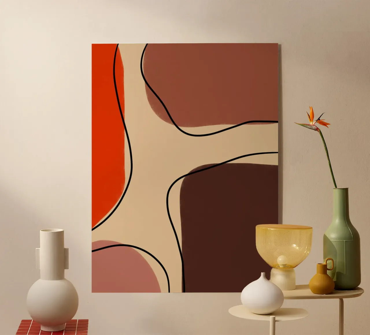 Spectral Whimsy acryl van Mathudace Créas