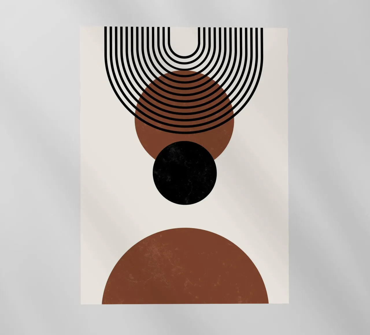 Design geometrico Boho - minimale e armonioso pellicola backlit da Whole©