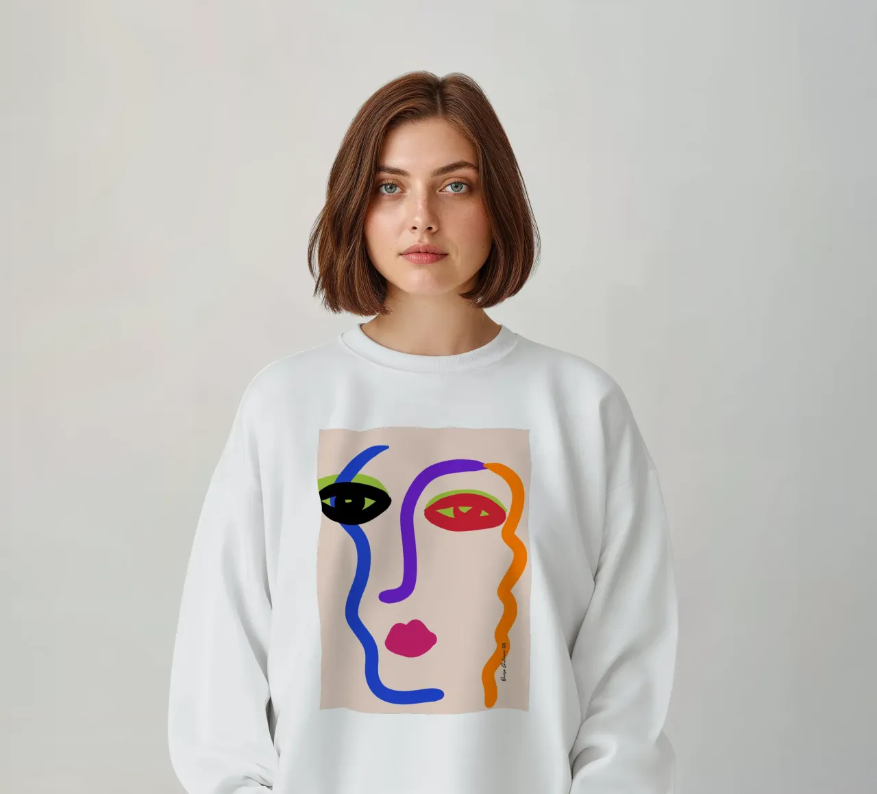 Infinite Stillness Sweatshirt von Mike Leymi