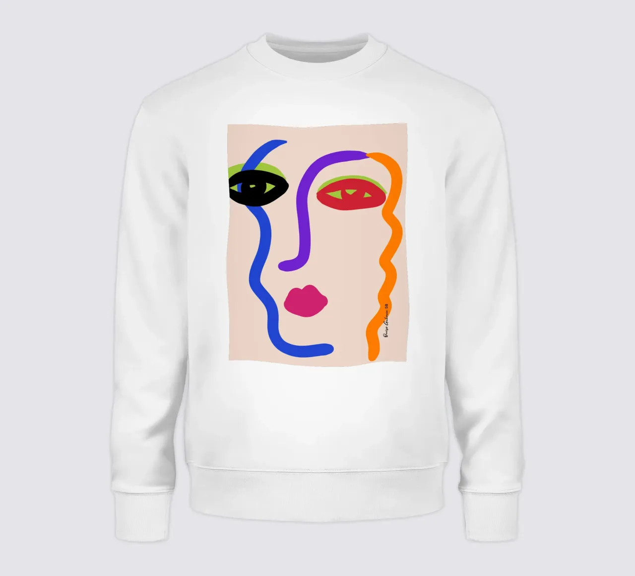Infinite Stillness Sweatshirt von Mike Leymi