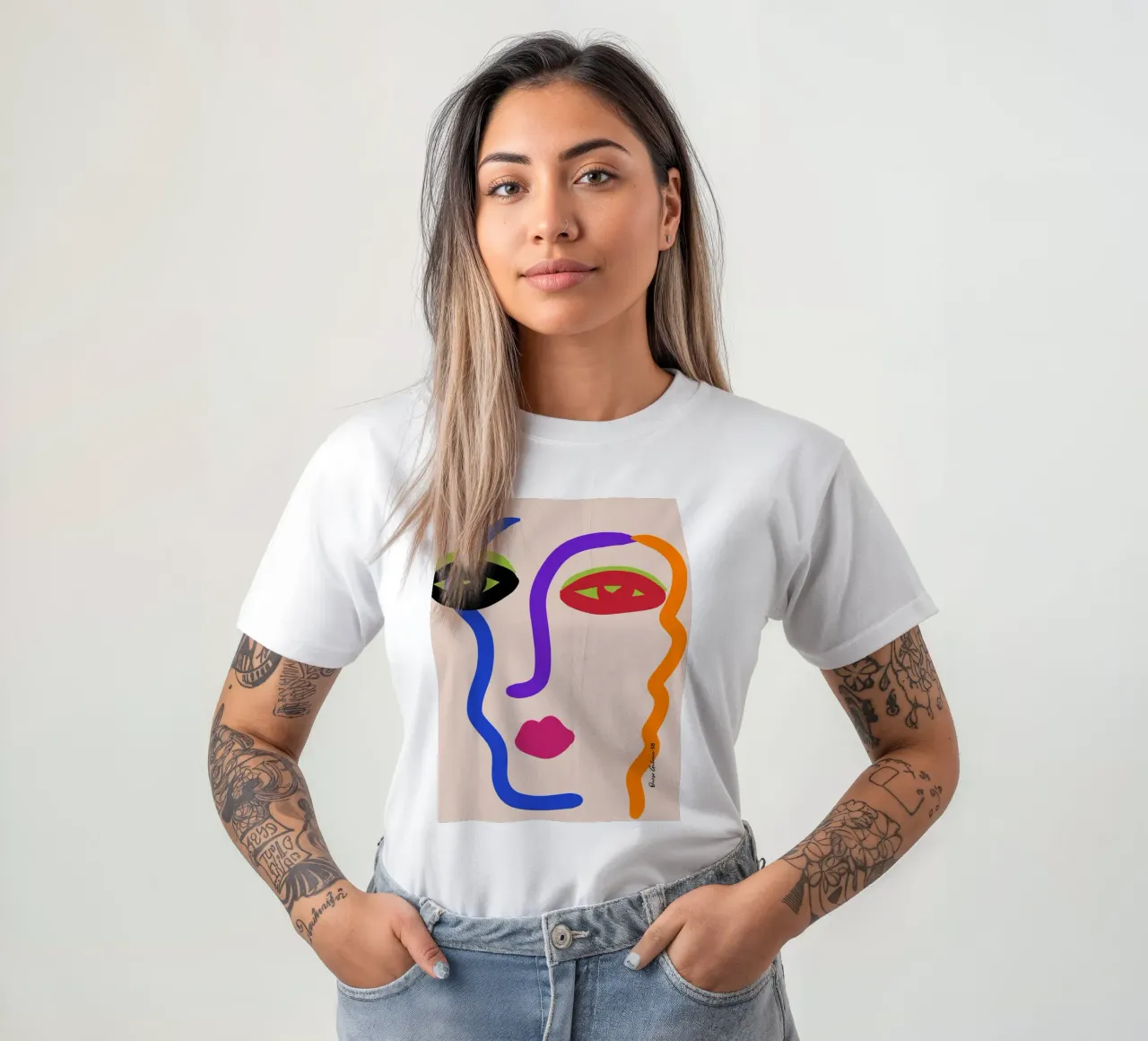 Infinite Stillness t-shirt da Mike Leymi