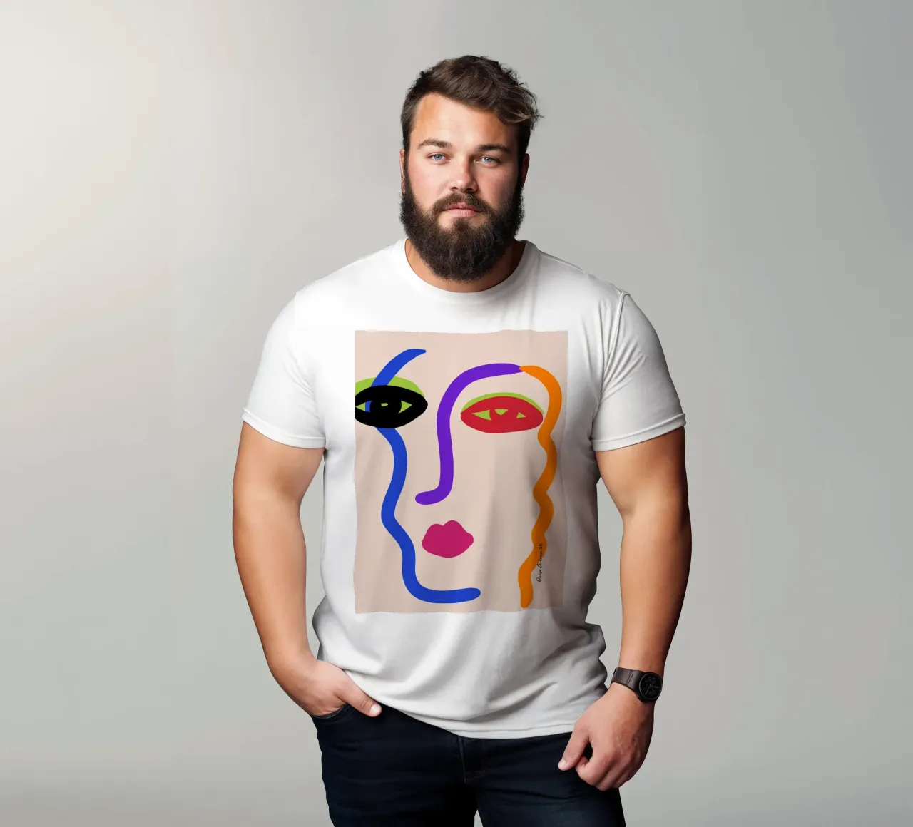 Infinite Stillness t-shirt da Mike Leymi
