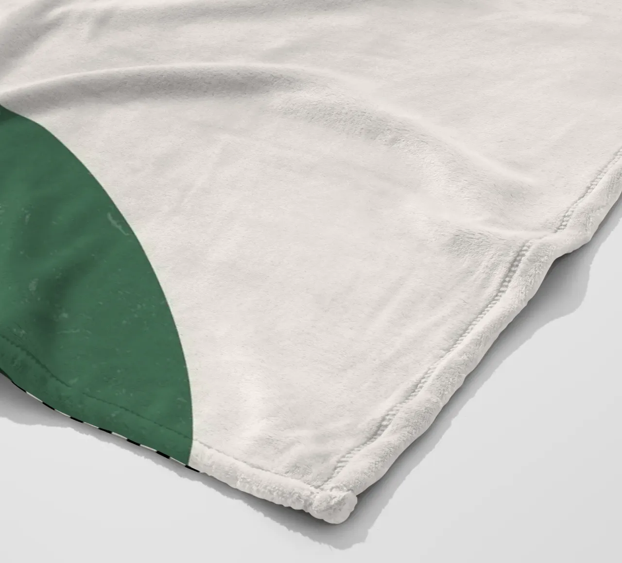 Boho circles & lines - modern & minimalist fleece blanket by Whole©