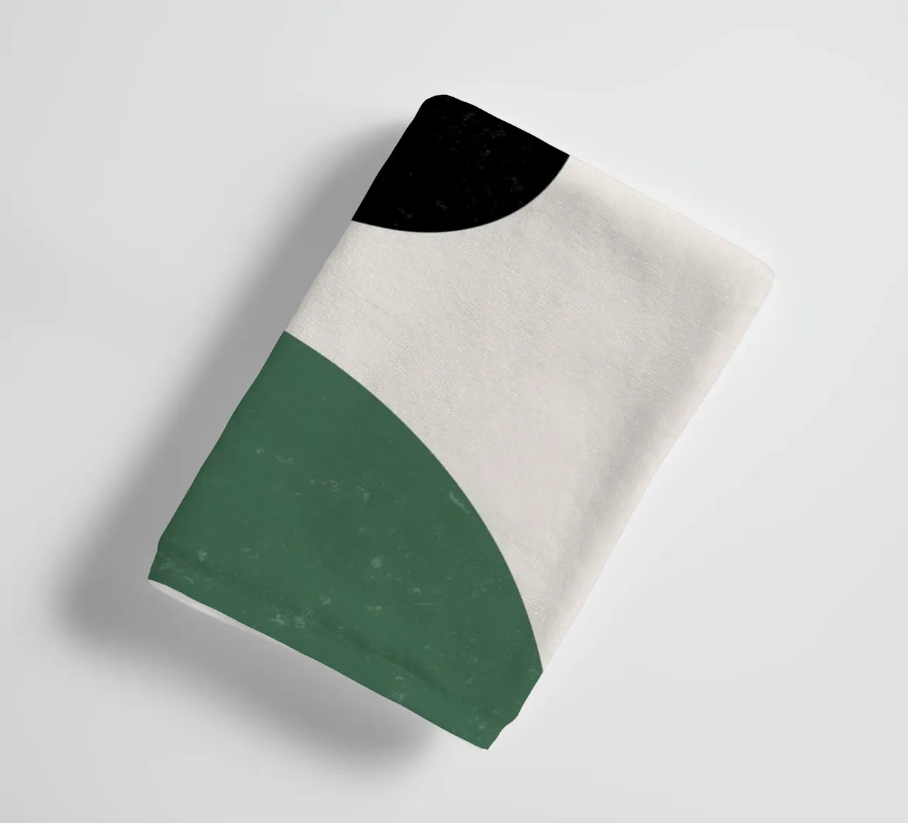 Boho circles & lines - modern & minimalist towel by Whole©