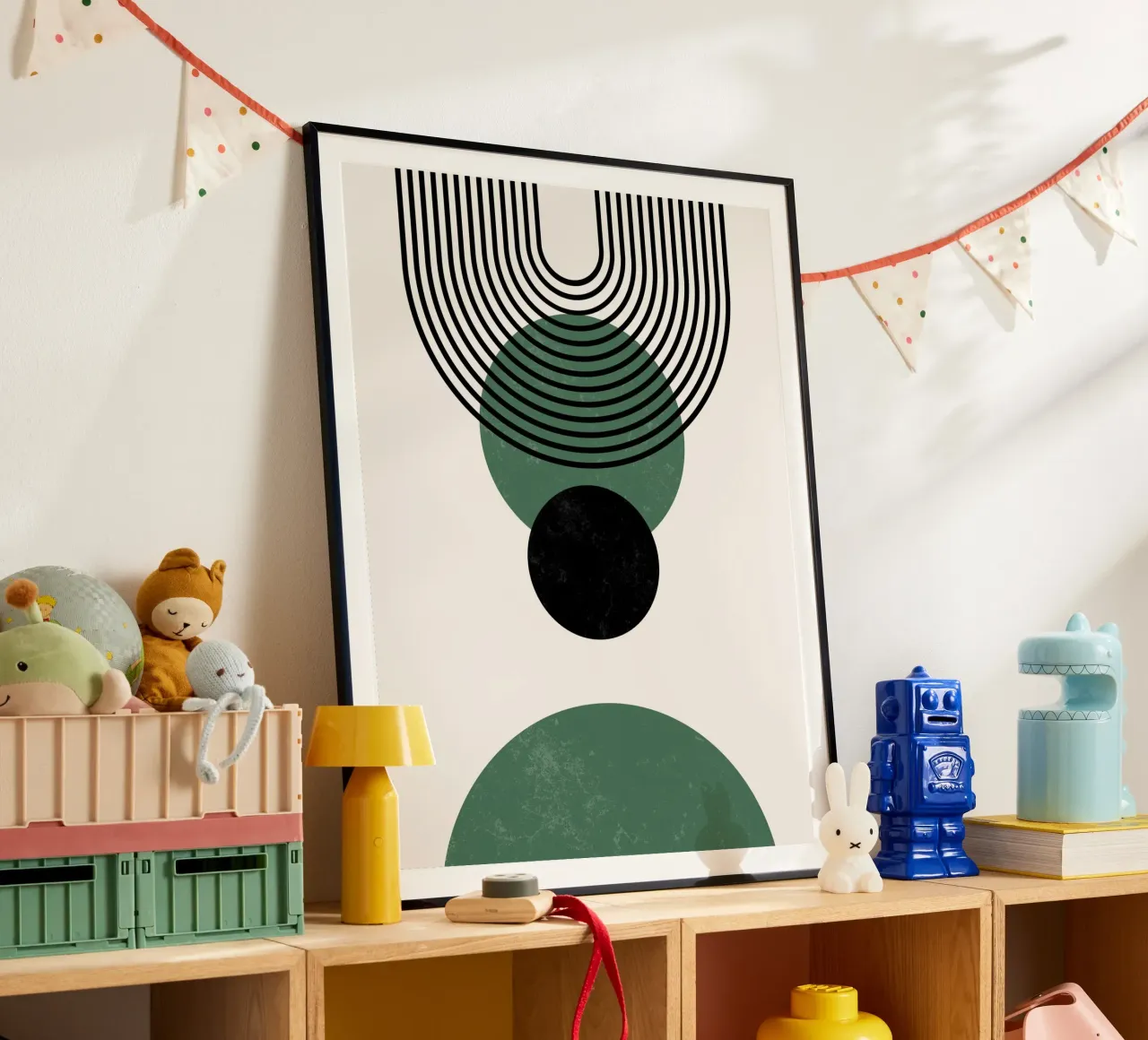 Boho circles & lines - modern & minimalist hahnemühle by Whole©