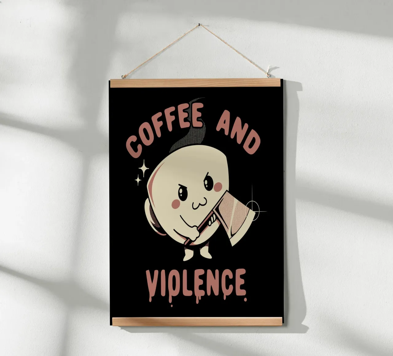 Caffè e violenza poster da Tobe Fonseca