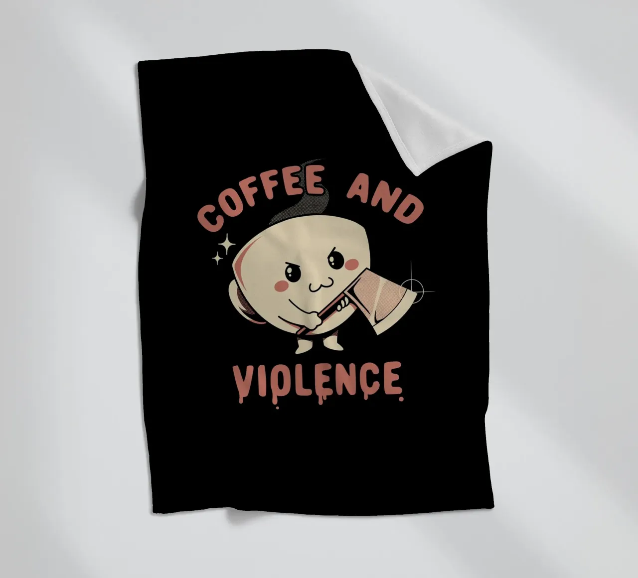 Caffè e violenza coperta in pile da Tobe Fonseca