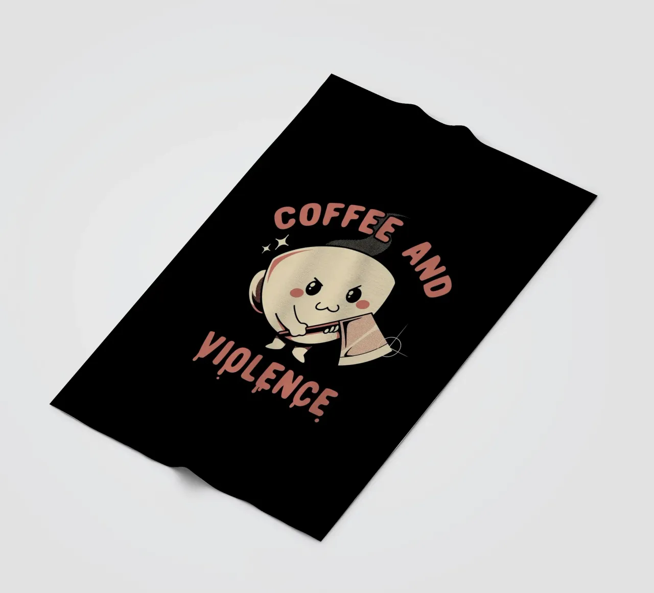 Caffè e violenza coperta in pile da Tobe Fonseca