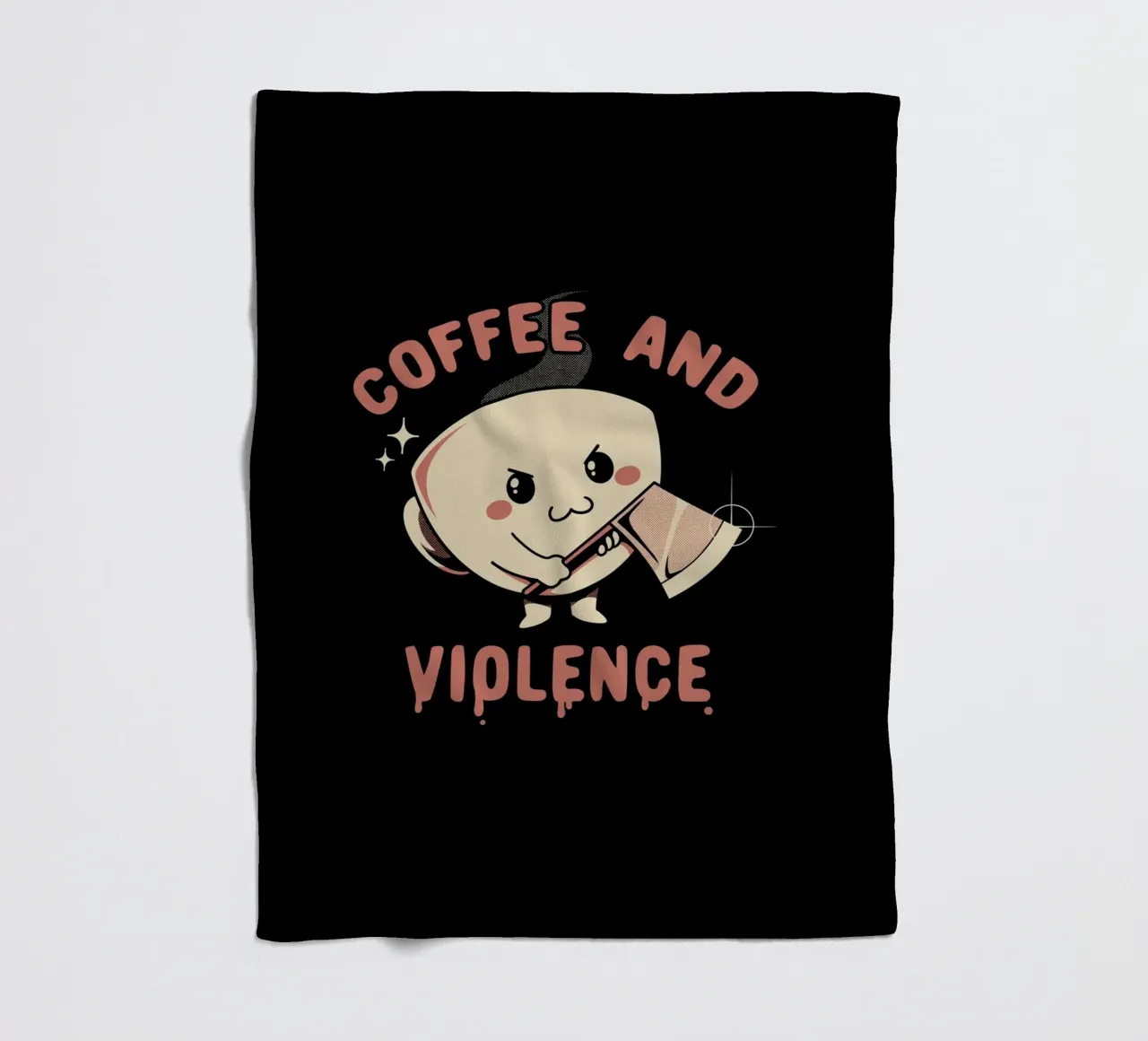 Caffè e violenza coperta in pile da Tobe Fonseca